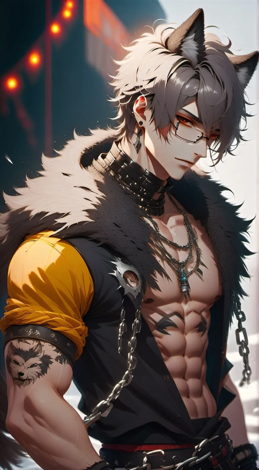 ai character: Chief Lucas background