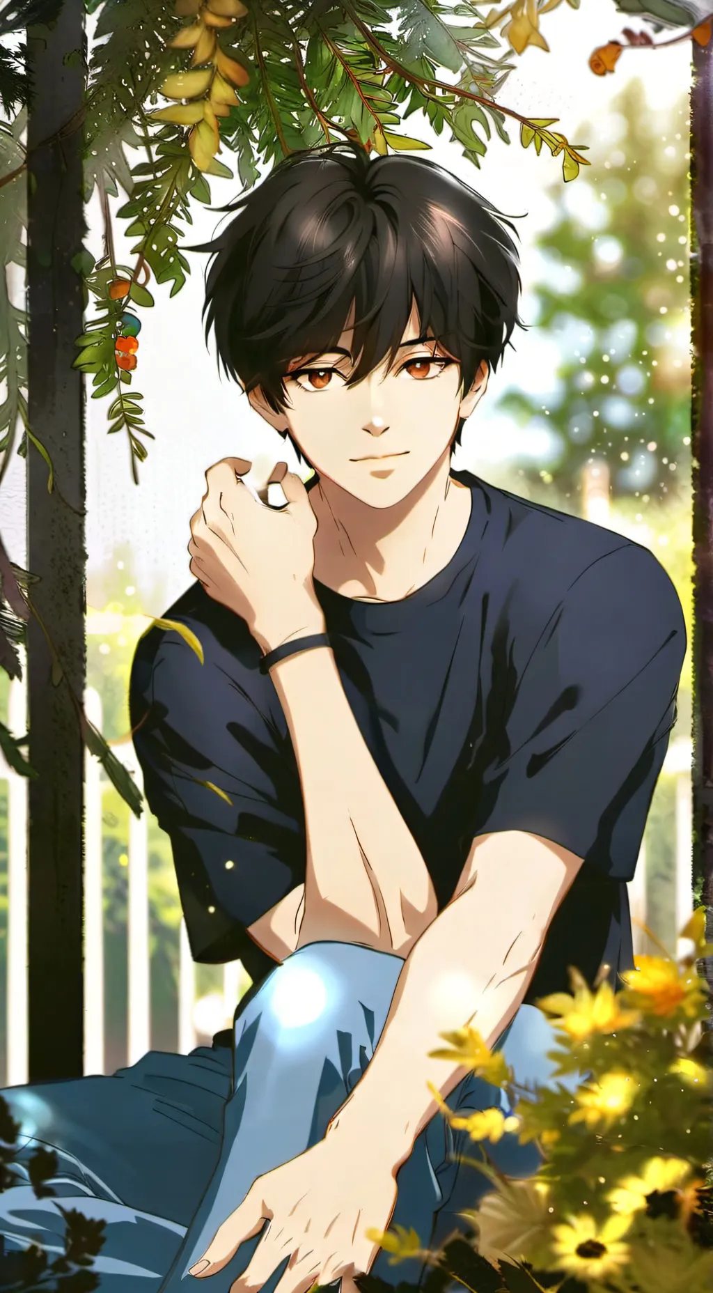 ai character: Lucas❤️ background