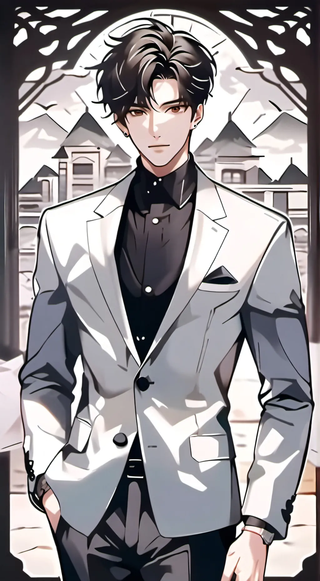 ai character: Luciano Romano background