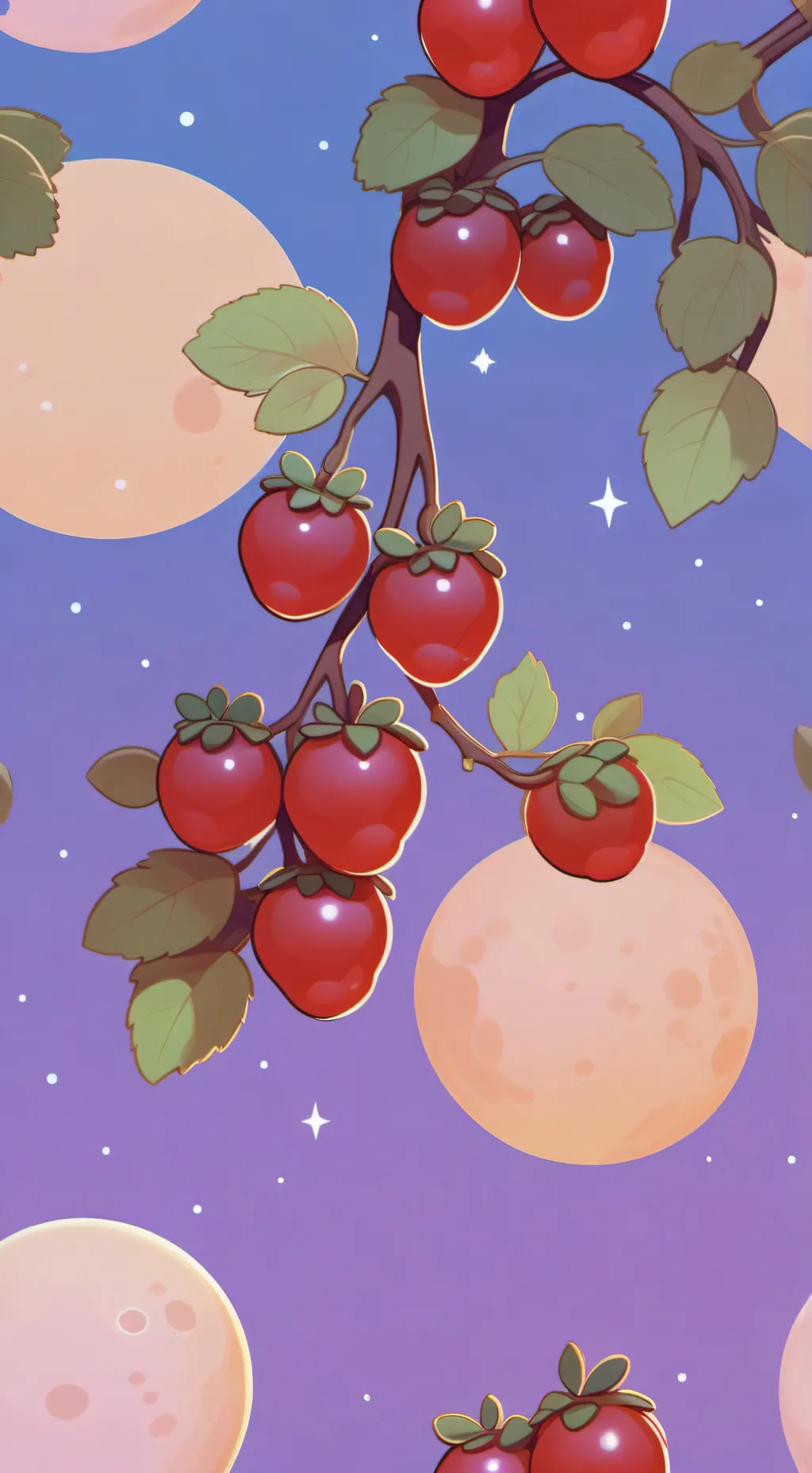 ai character: ¡🌕-𝐌𝐨𝐨𝐧𝐛𝐞𝐫𝐫𝐲-🍓!  background