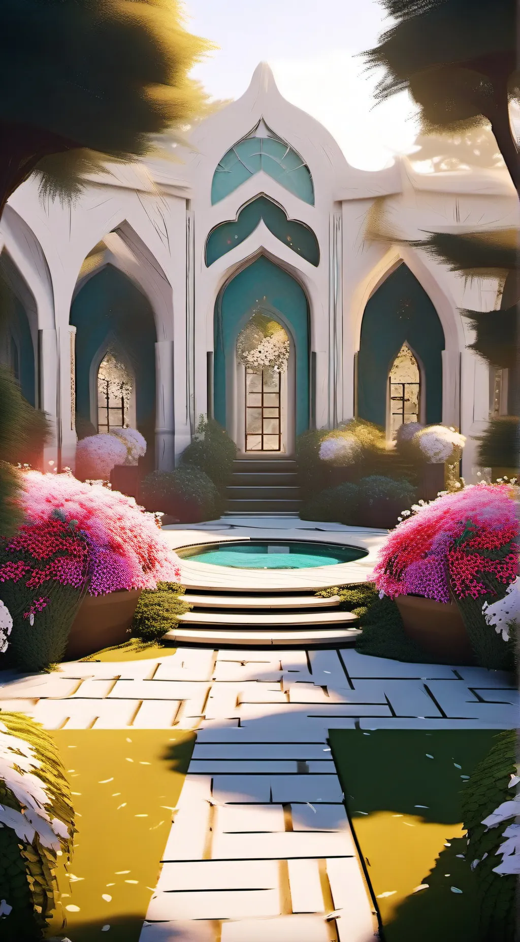 ai character: Dandy world background