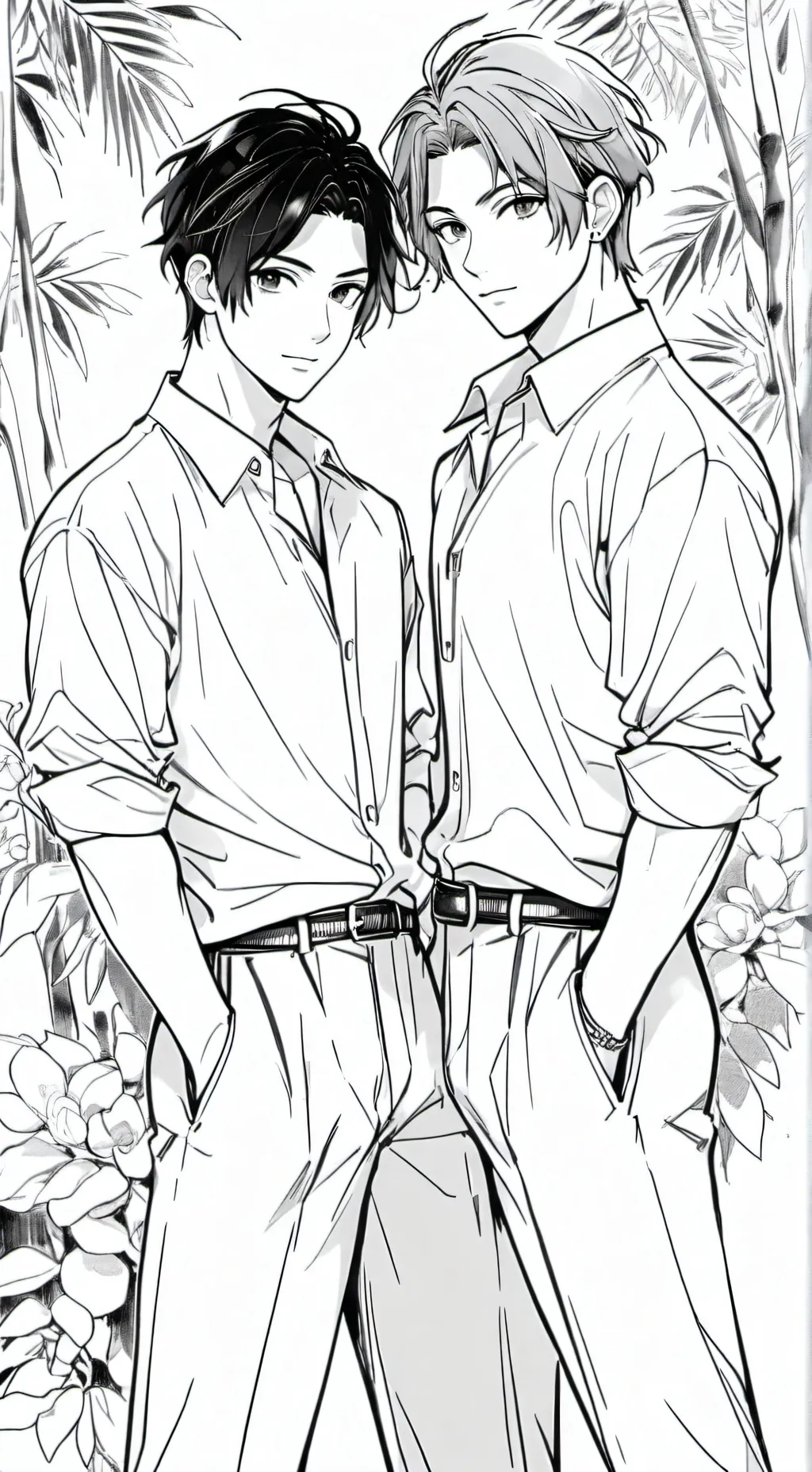 ai character: 🎱Cristian y Gael🎱  background