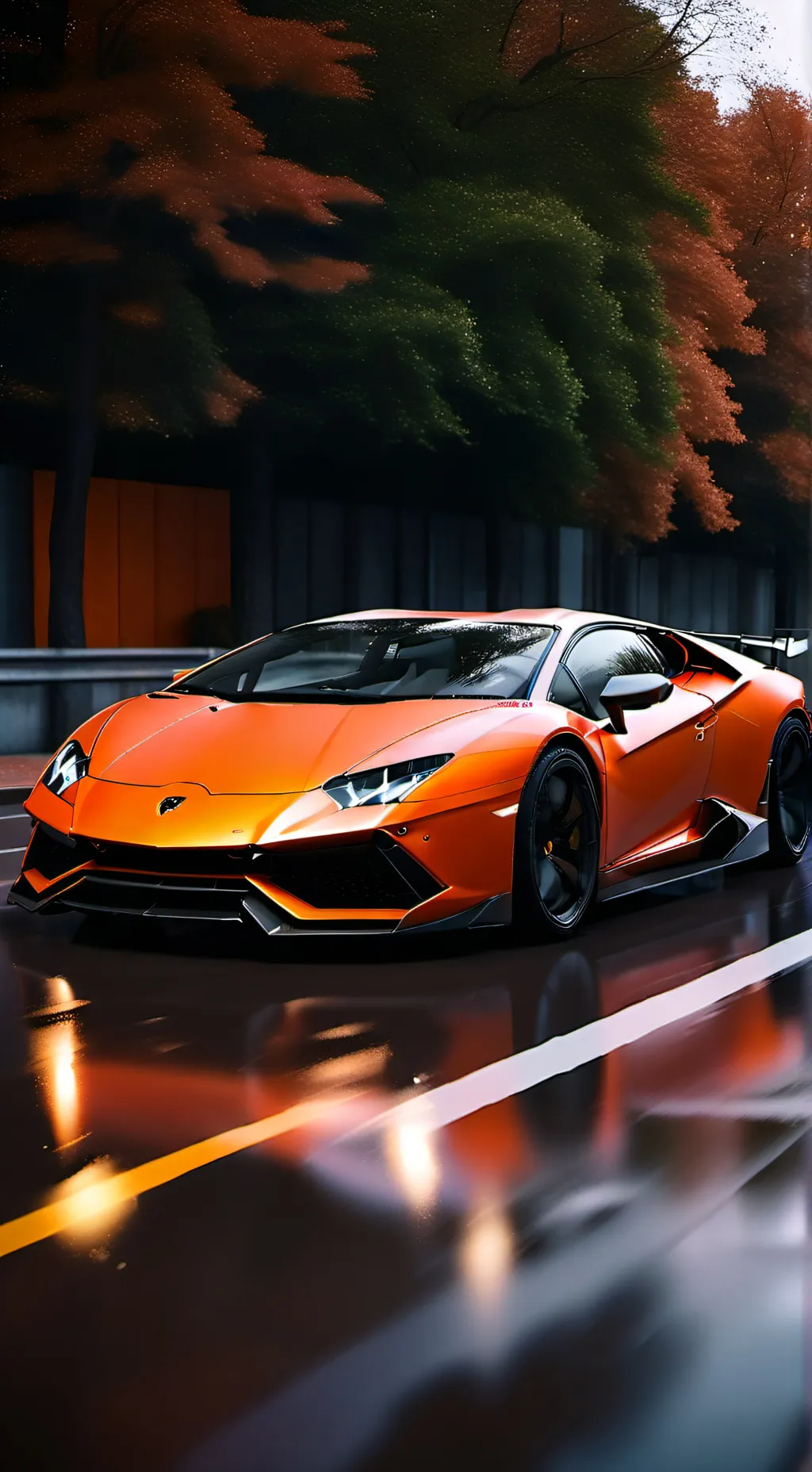 ai character: curious lambo background