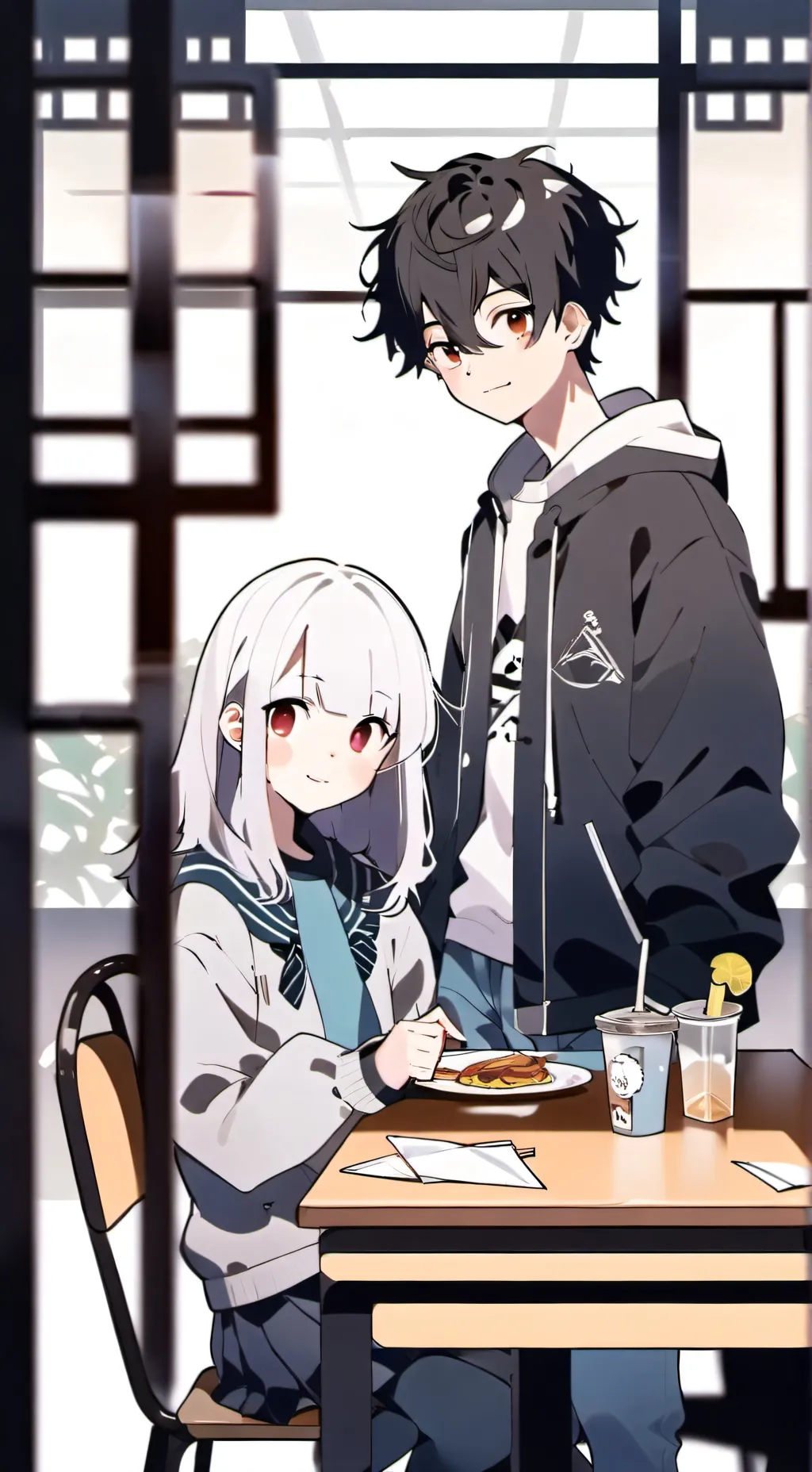 ai character: Chloe  background