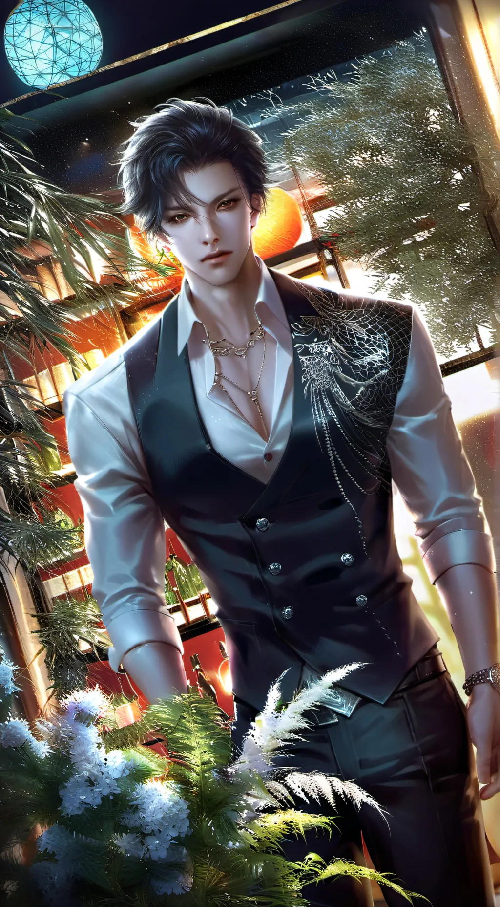 ai character: Kirishima background