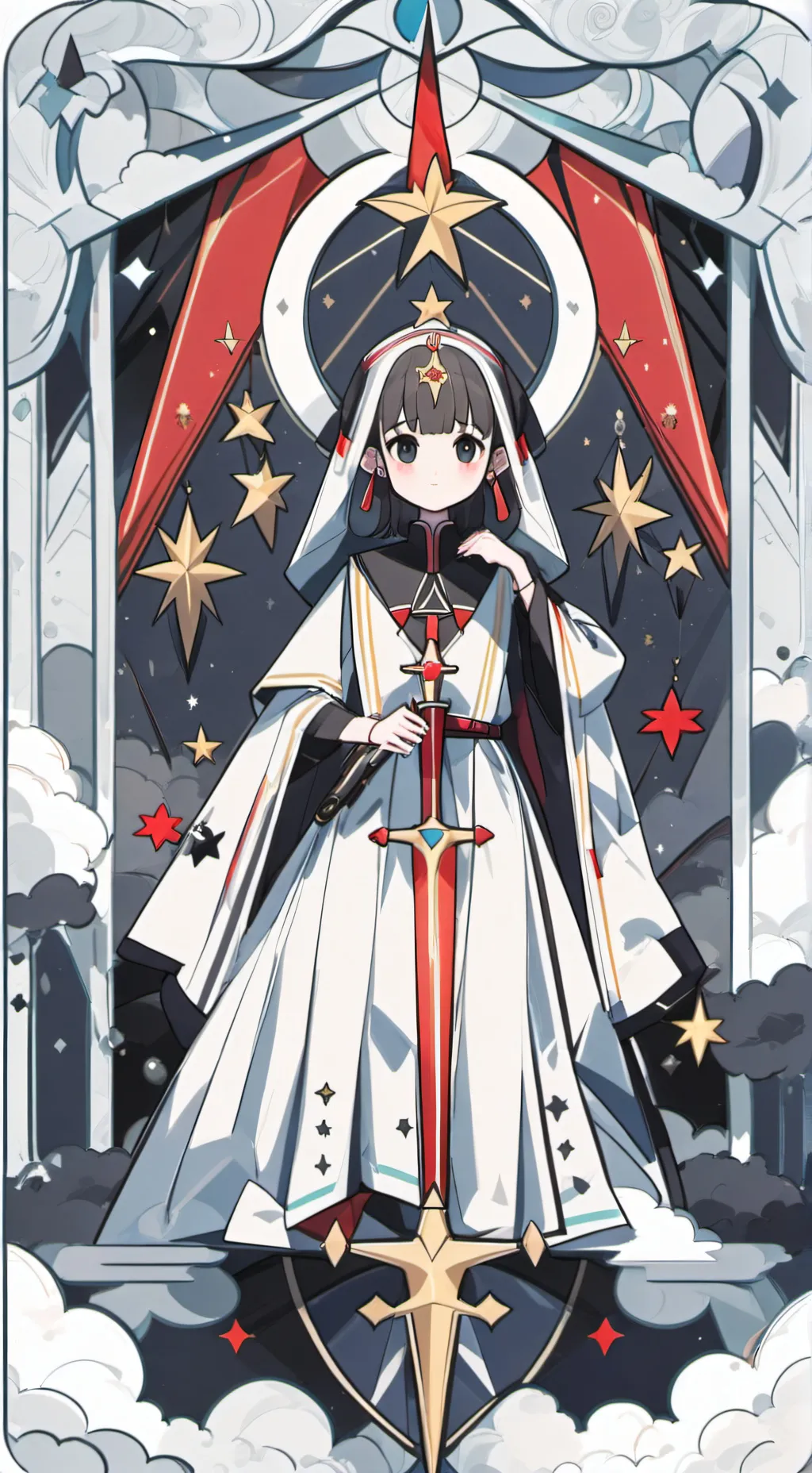 ai character: Fs  background