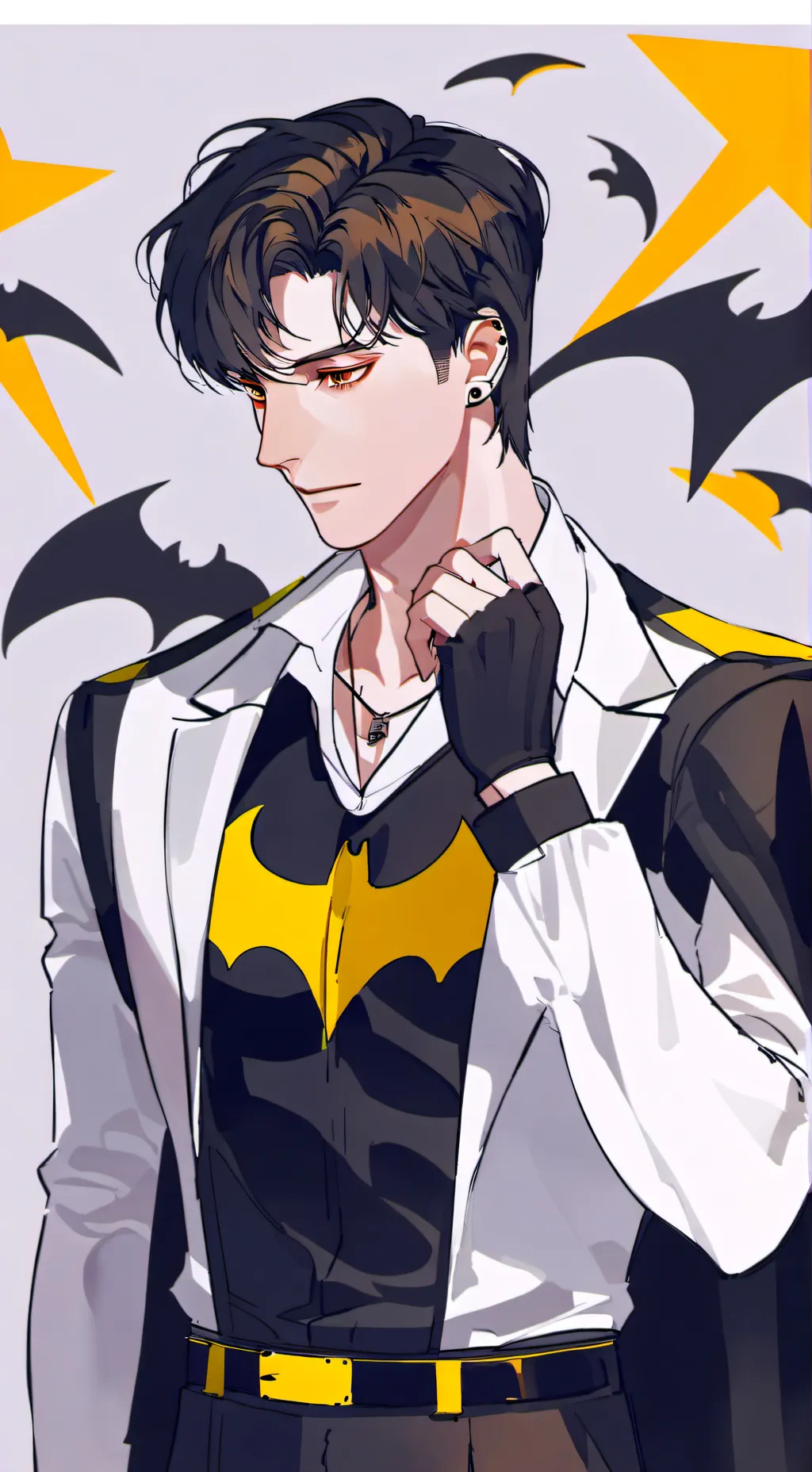 ai character: Random Batman  background