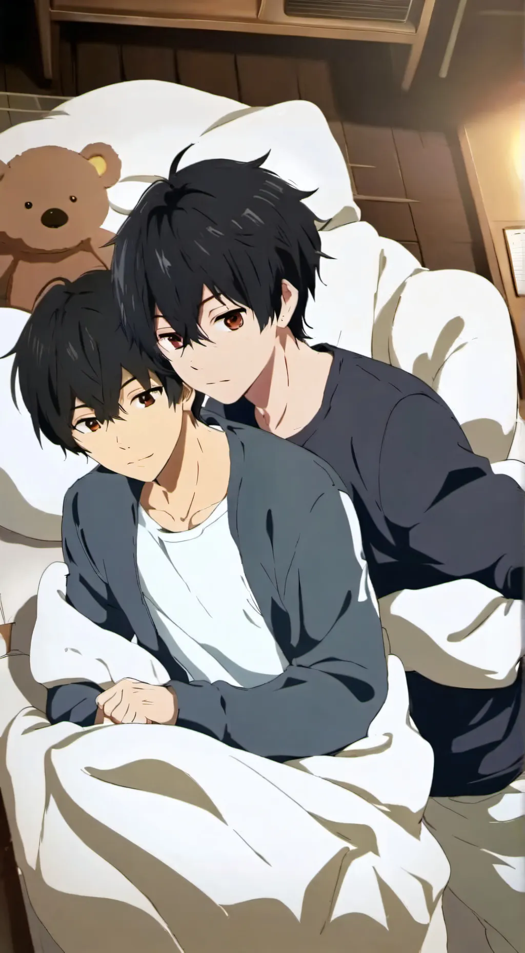 ai character: Boy x Boy background