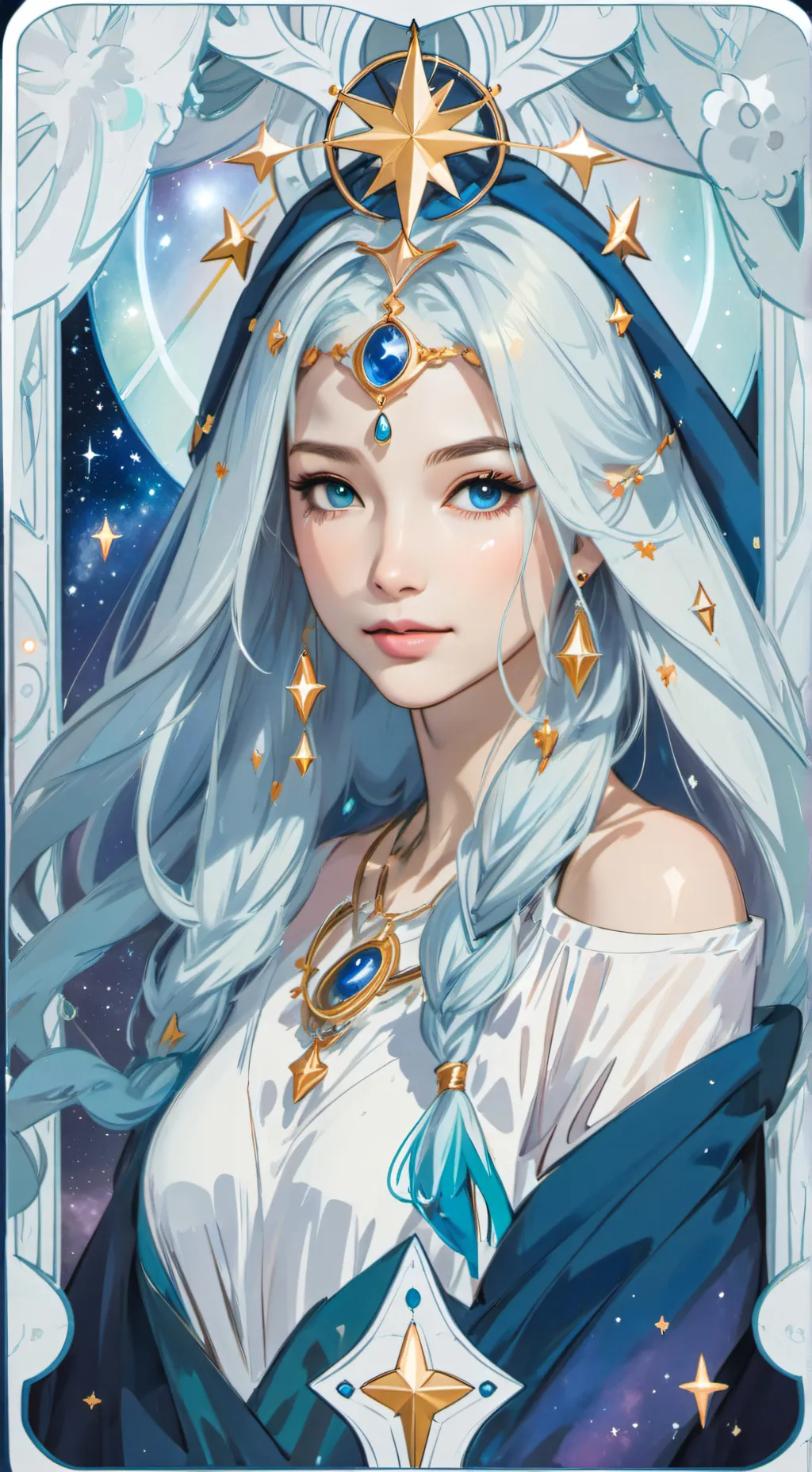 ai character: Lyra background