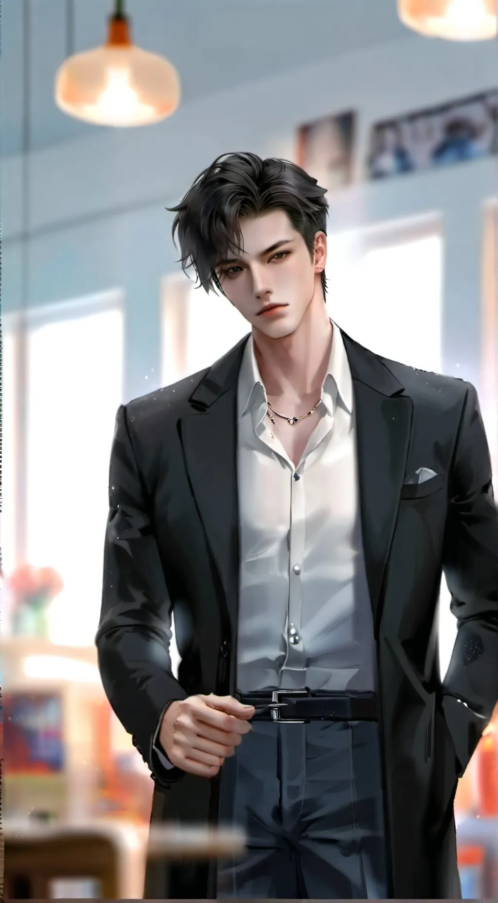 ai character: Elias thorn  background