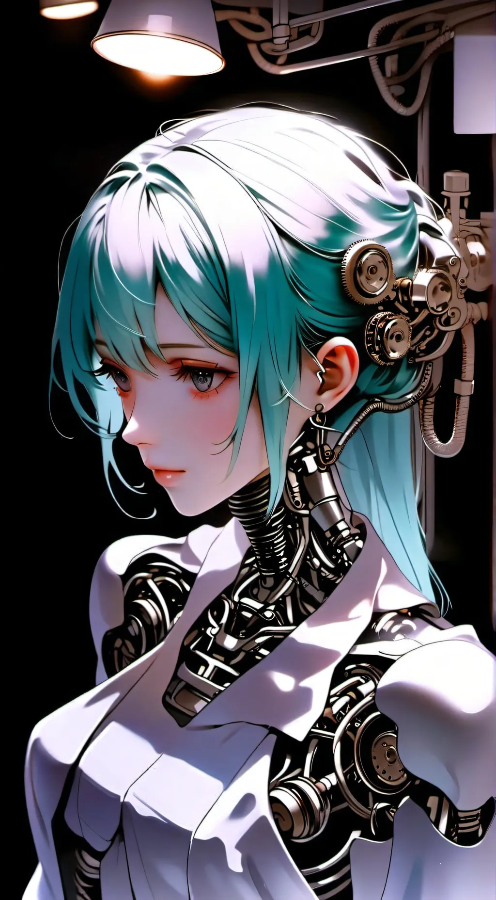 ai character: Lumina background