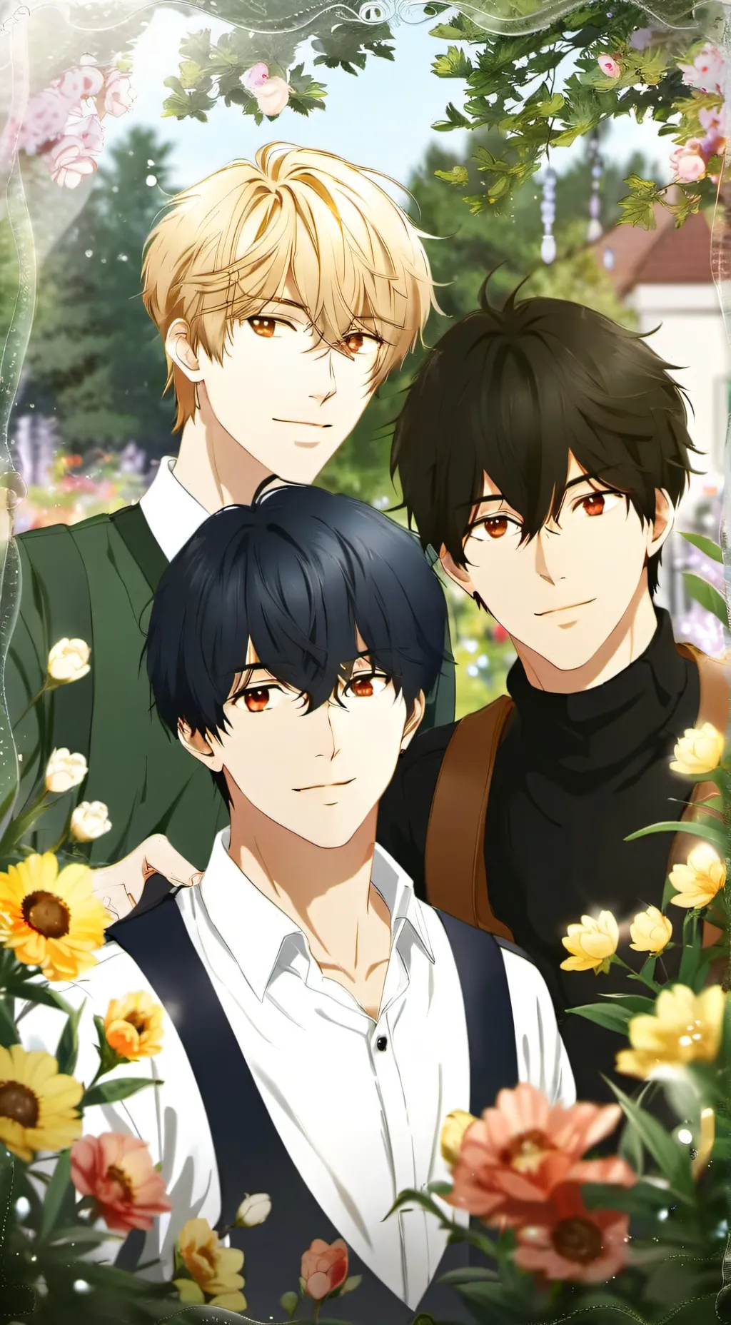 ai character: Rocky,Roy,Ray background