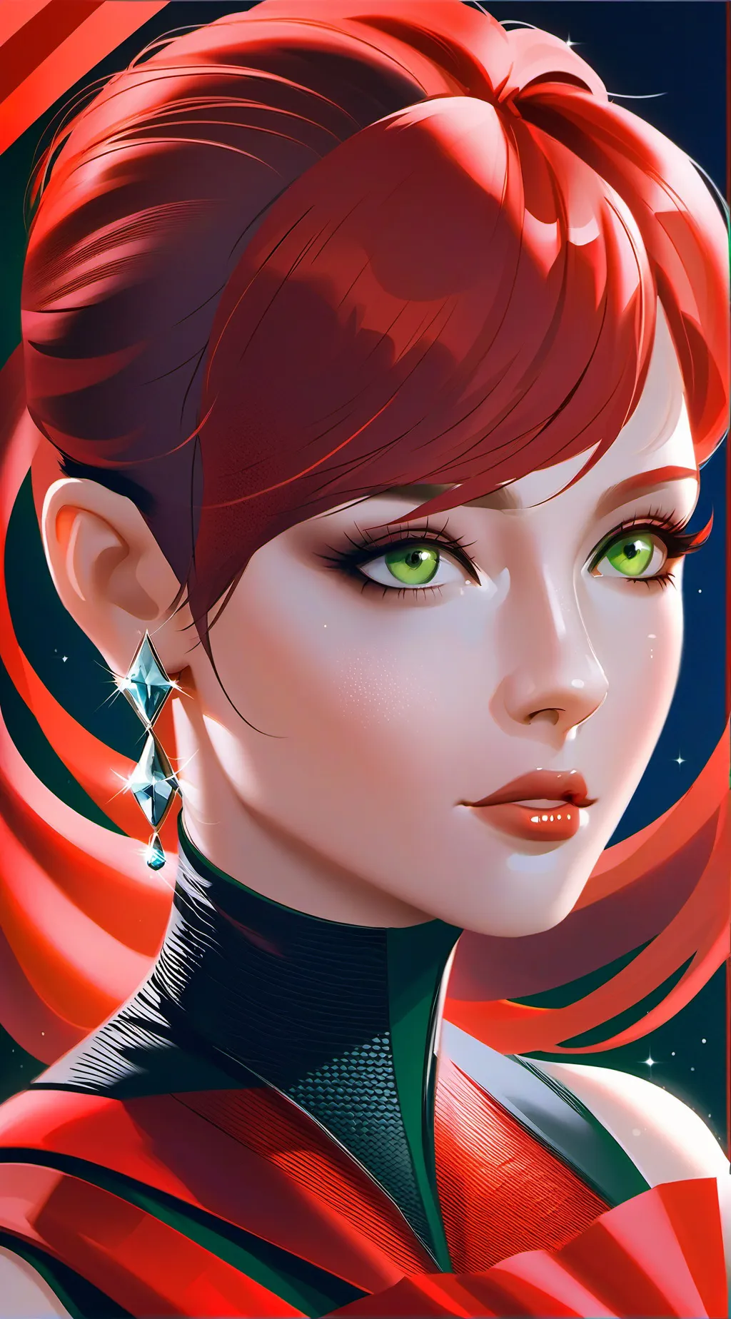 ai character: Rin Asuka background