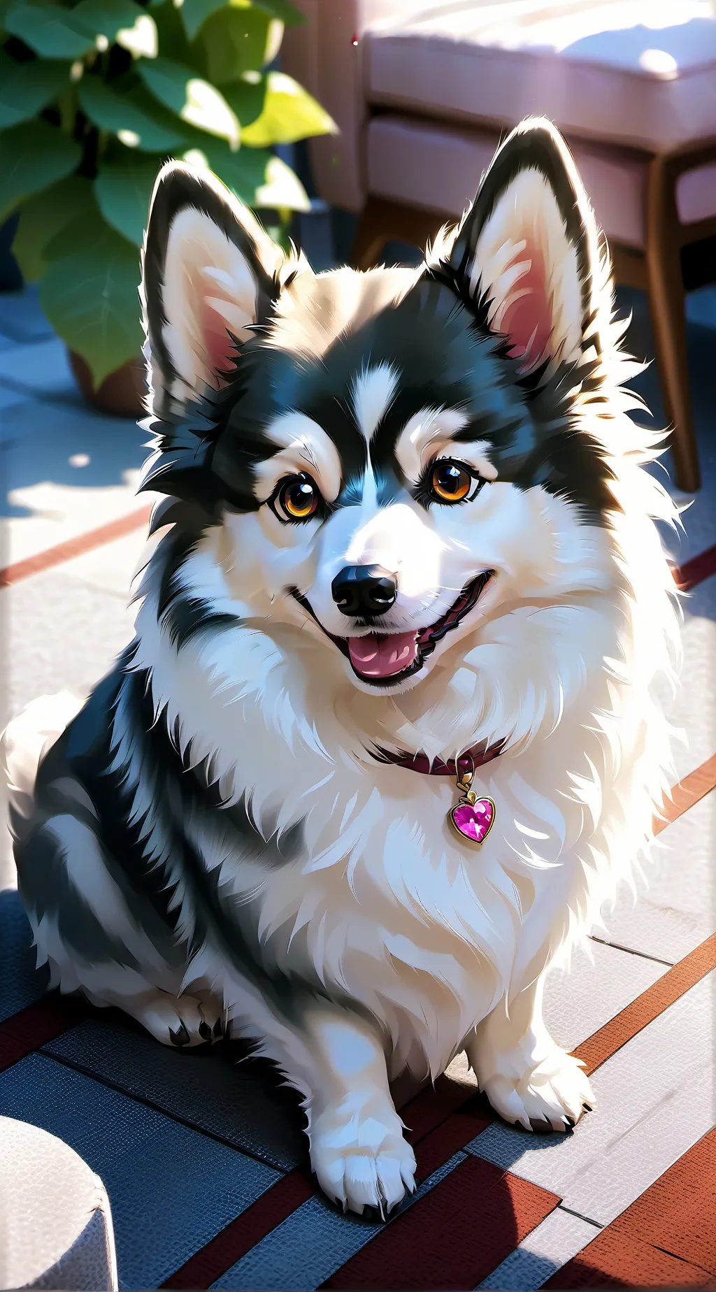 ai character: kimberly  background