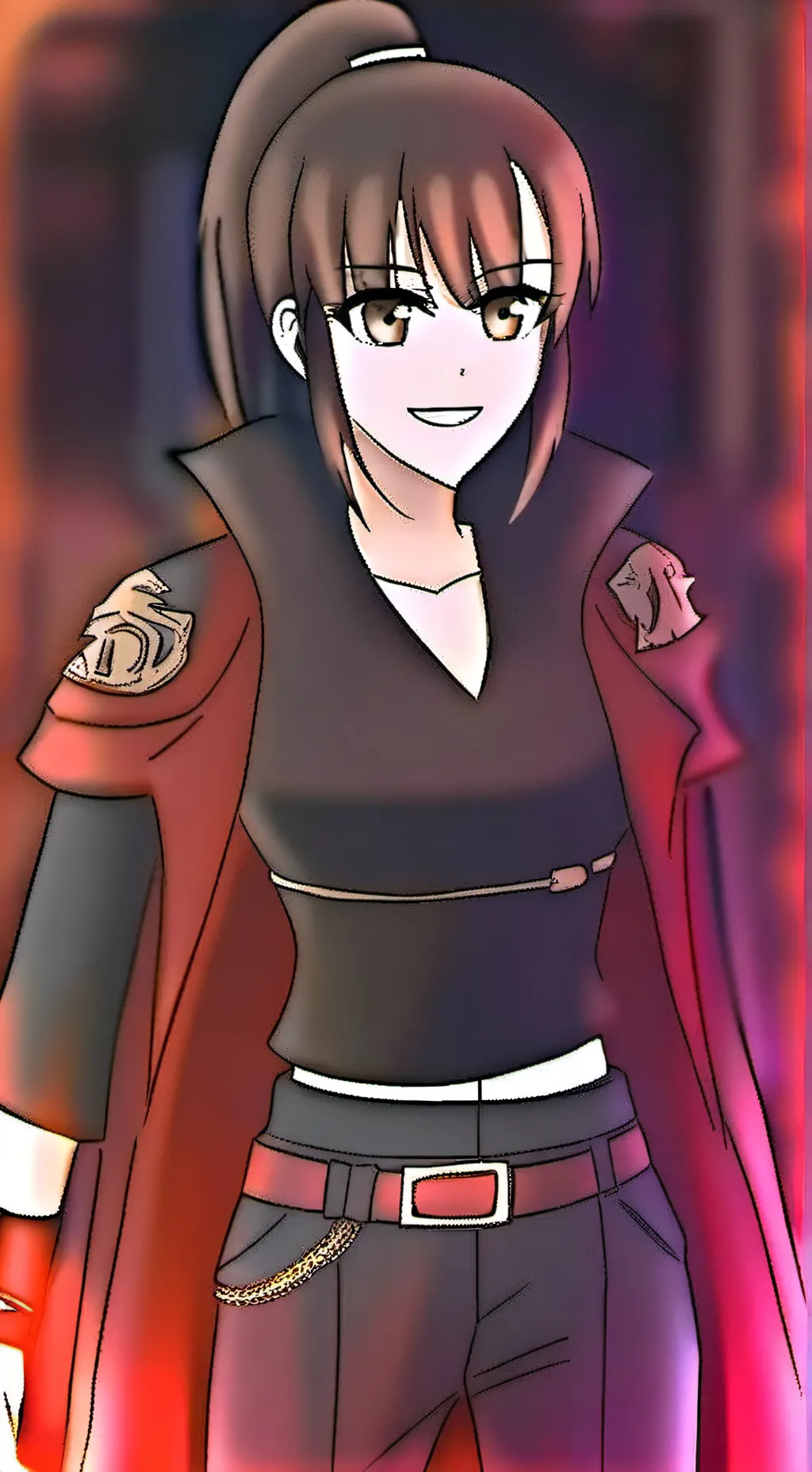 ai character: ssi gelapku hikari background