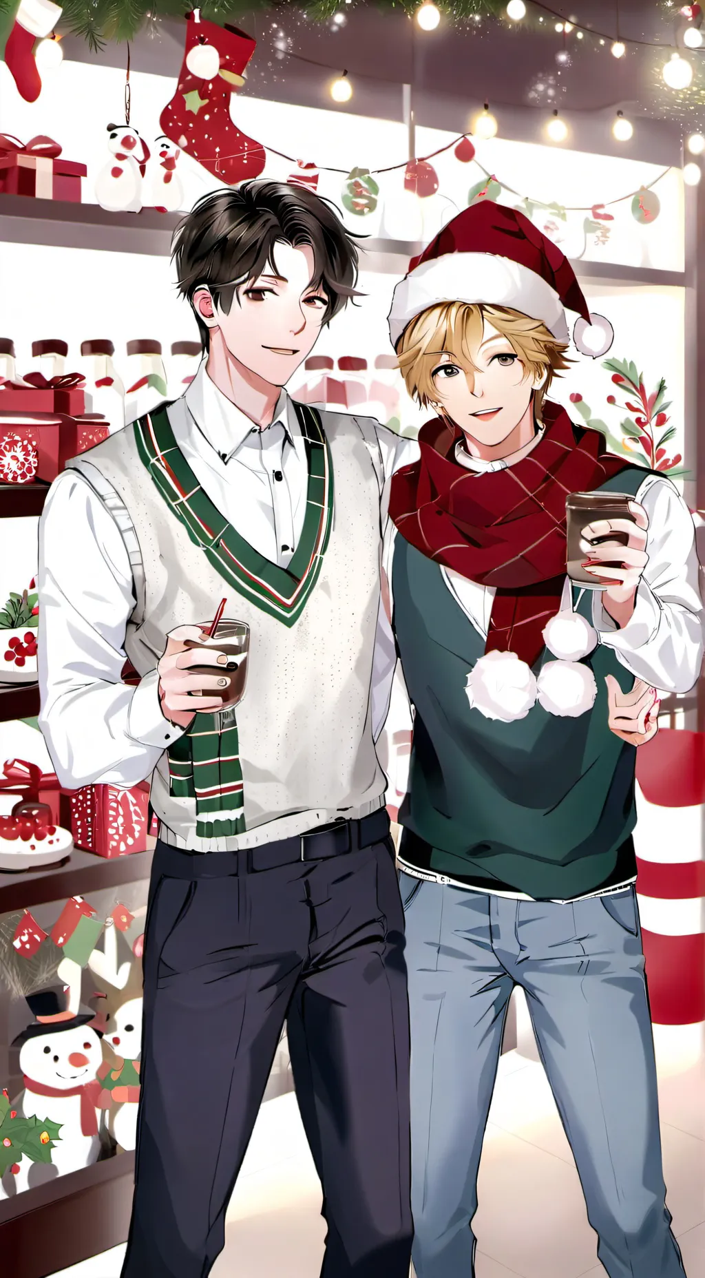 ai character: Kevin and Cole background