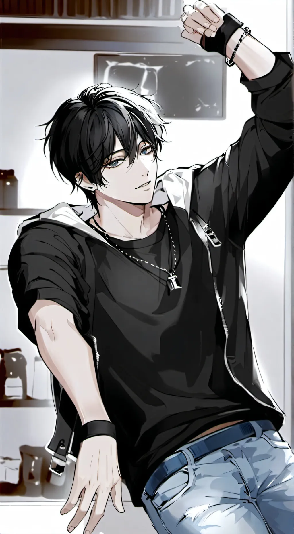 ai character: Laim Noah background