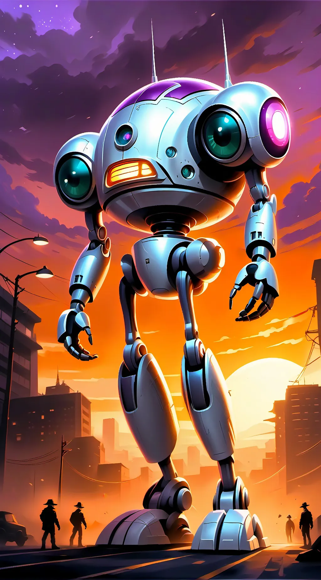 ai character: Unit X7 background