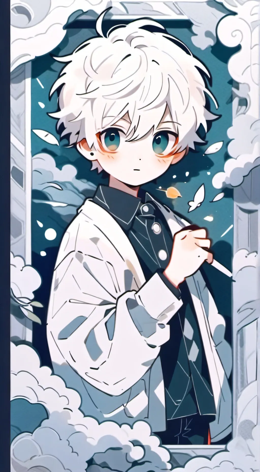 ai character: Obanai kid background