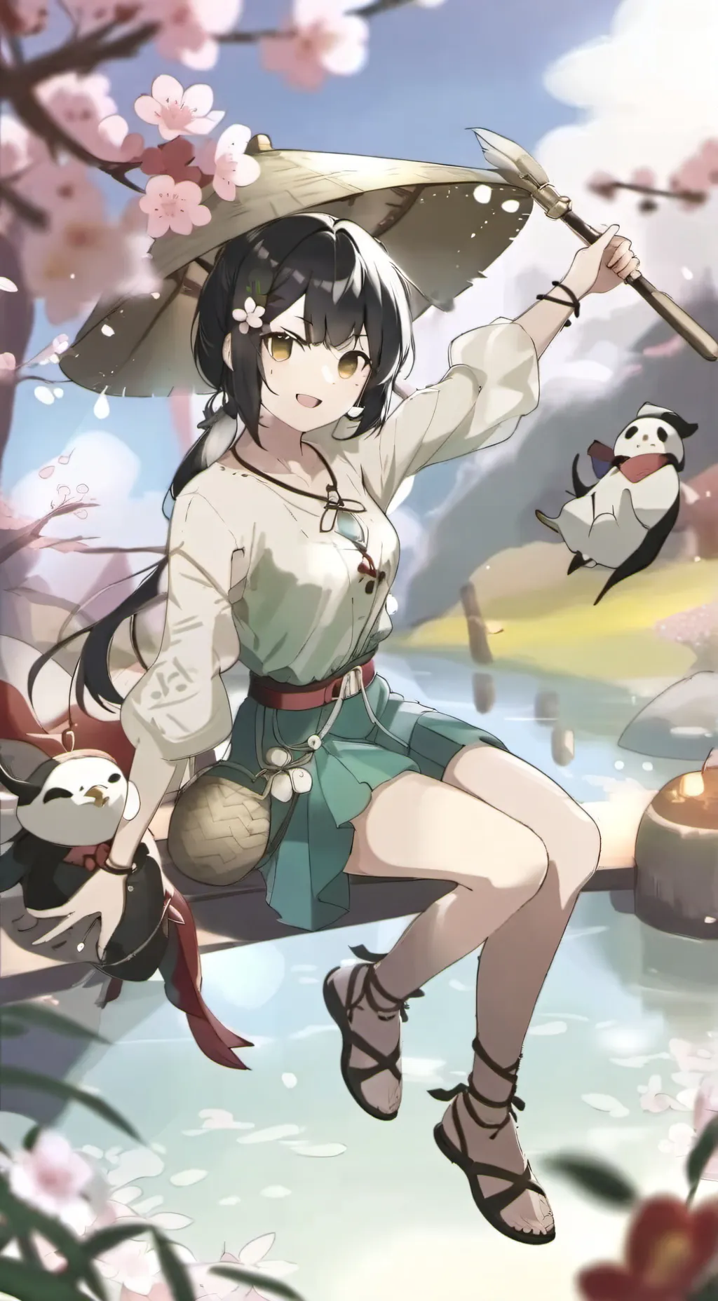 ai character: Sky x Chyna Mari  background