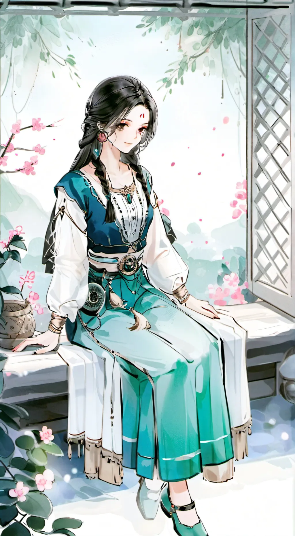 ai character: Mitsubishi  background