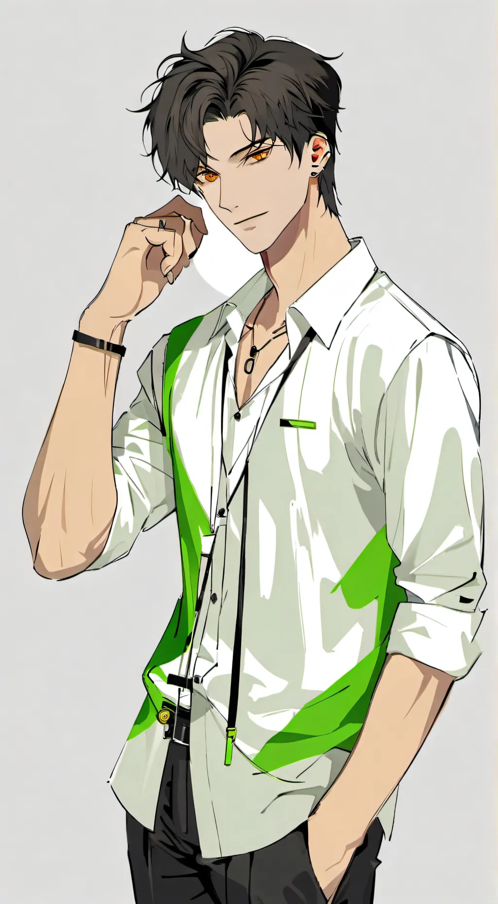 ai character: Luke  background