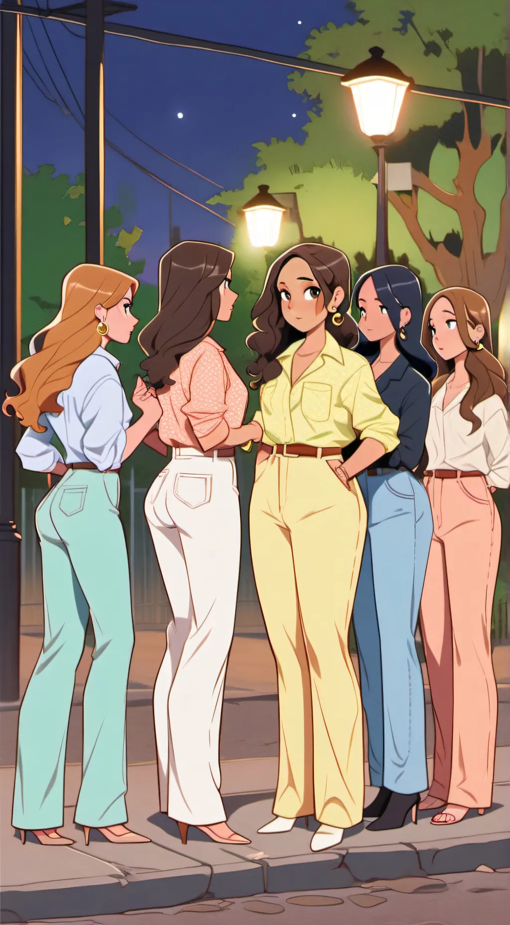 ai character: las putriss🗣️💅 background