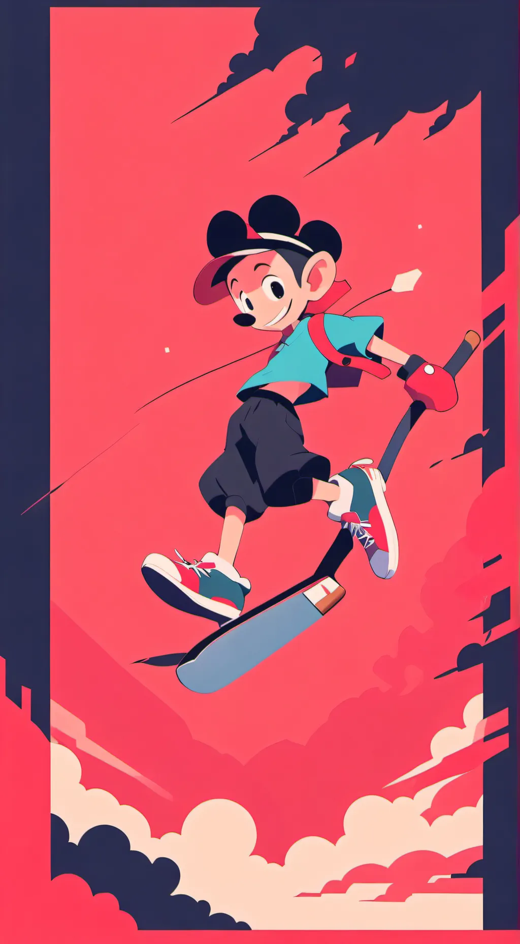 ai character: Mousy background