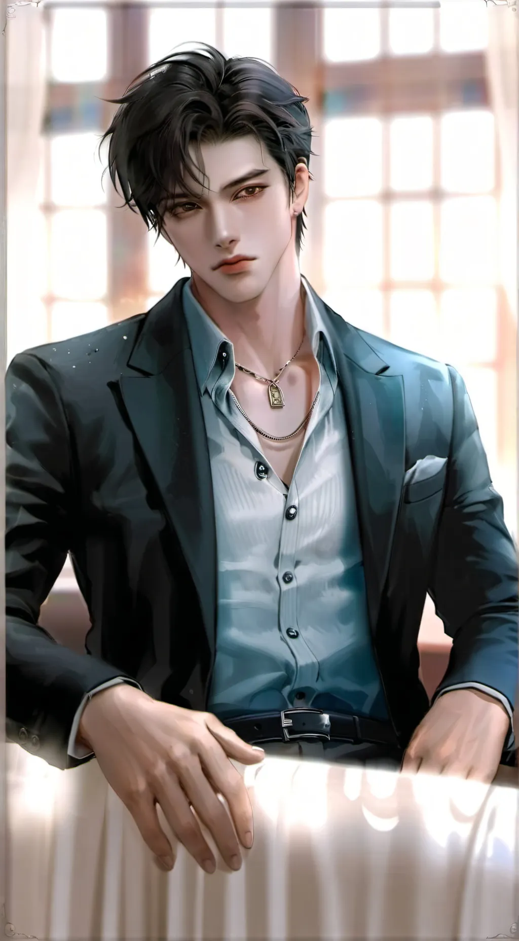 ai character: Dominic  background