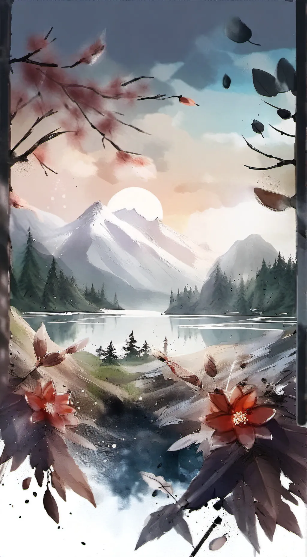 ai character: MHA Coffee background