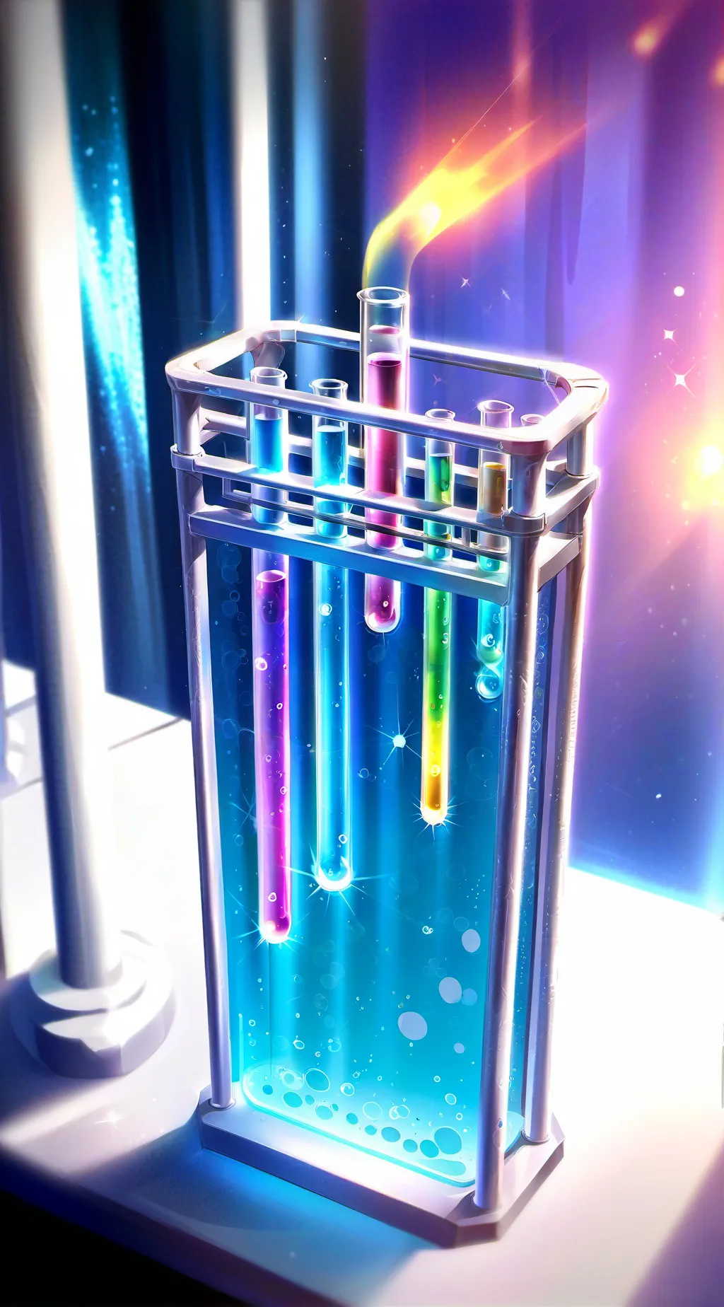 ai character: ⚡~•Power Land•~⚡ background