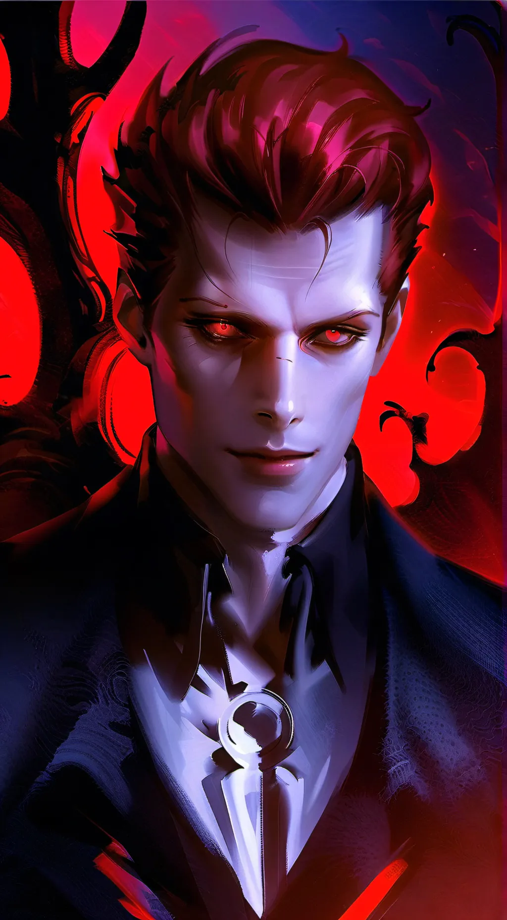 ai character: Satan  background