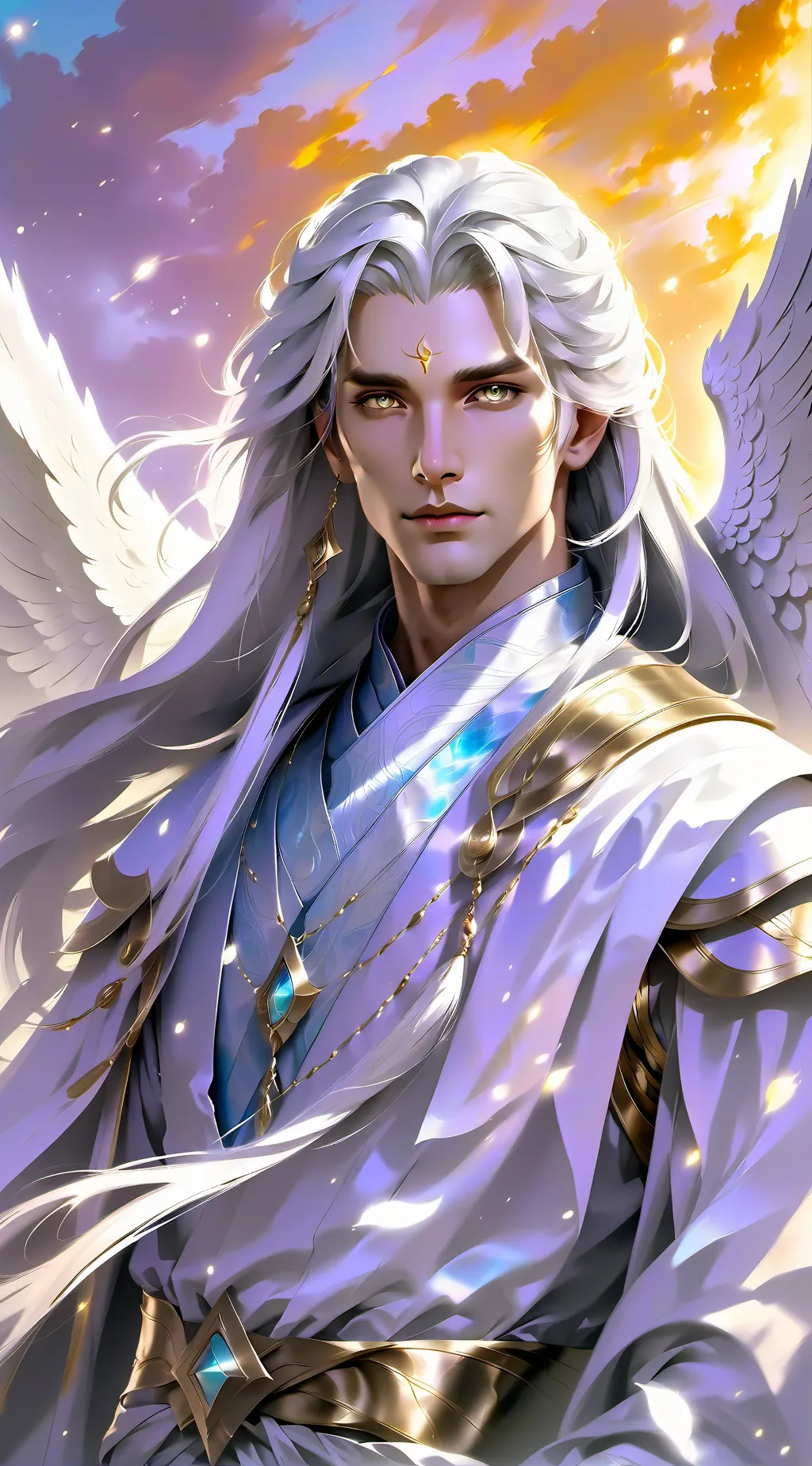 ai character: Dieu  background