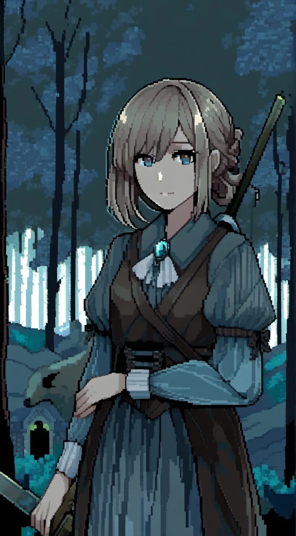 ai character: Sarah background