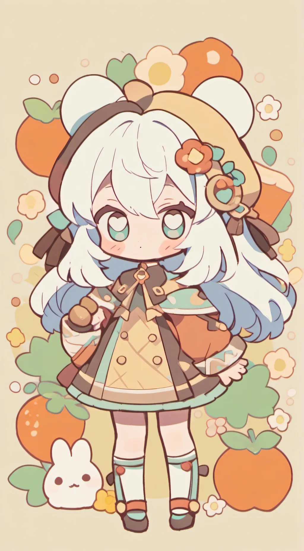 ai character: Get a gift! background