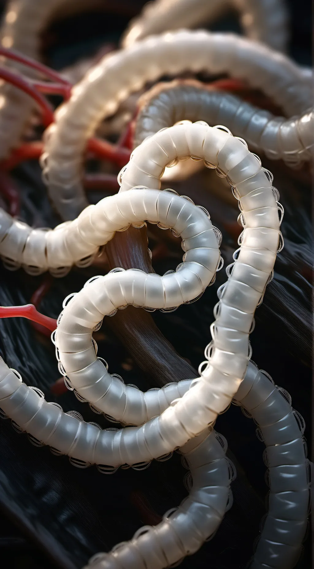ai character: parasitic worms background