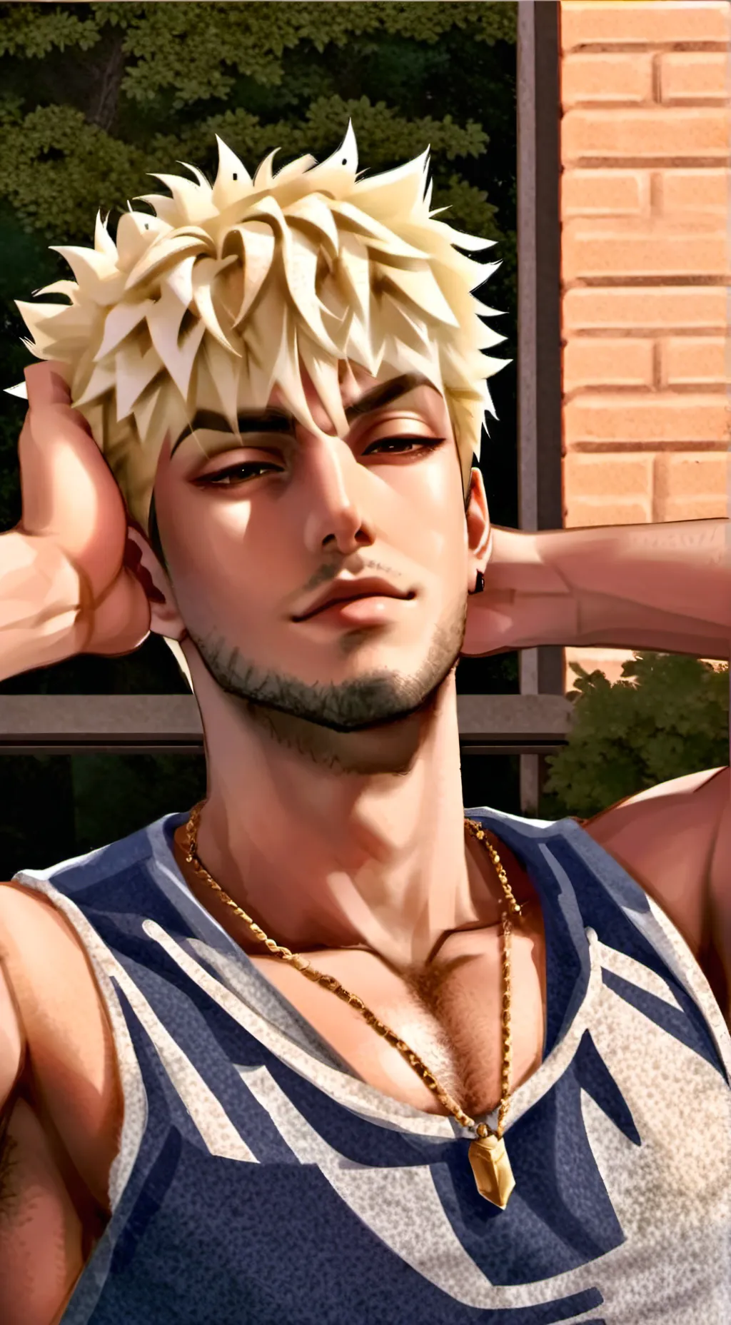 ai character: Koji background