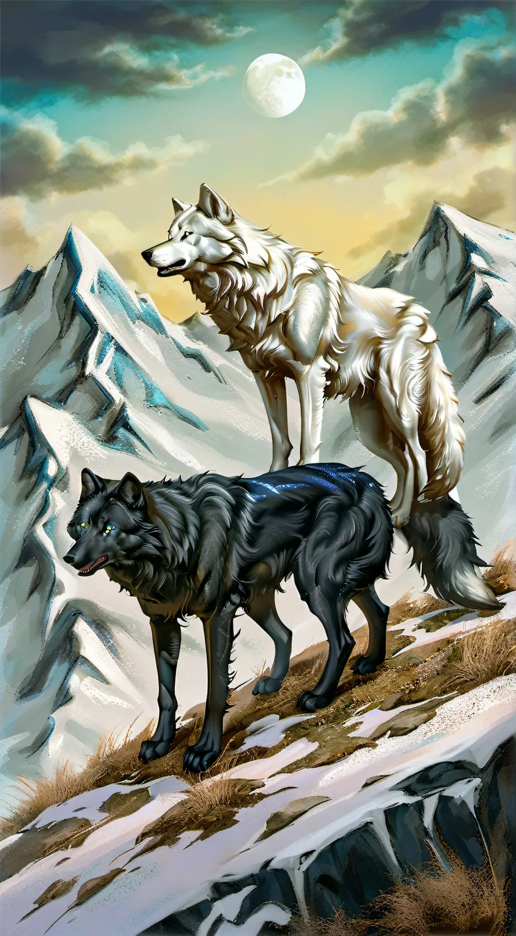 ai character: Dominic y Oliver background