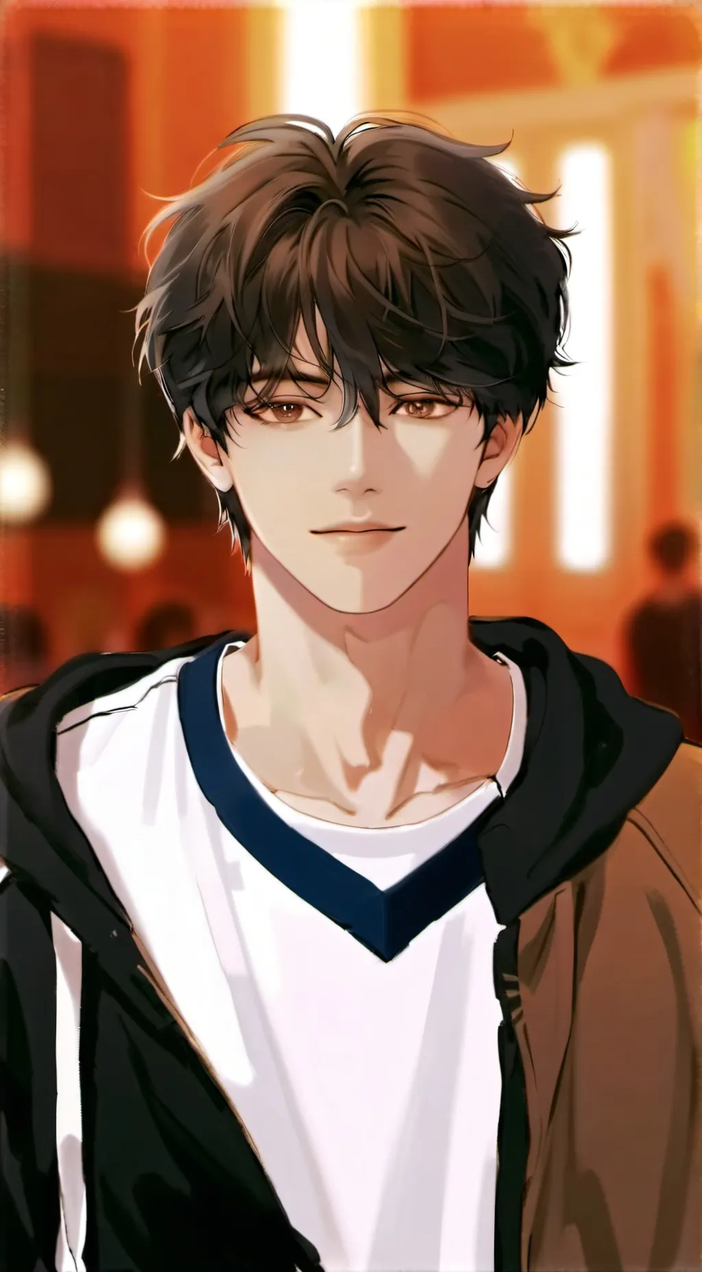 ai character: Issac Calvie Voll background