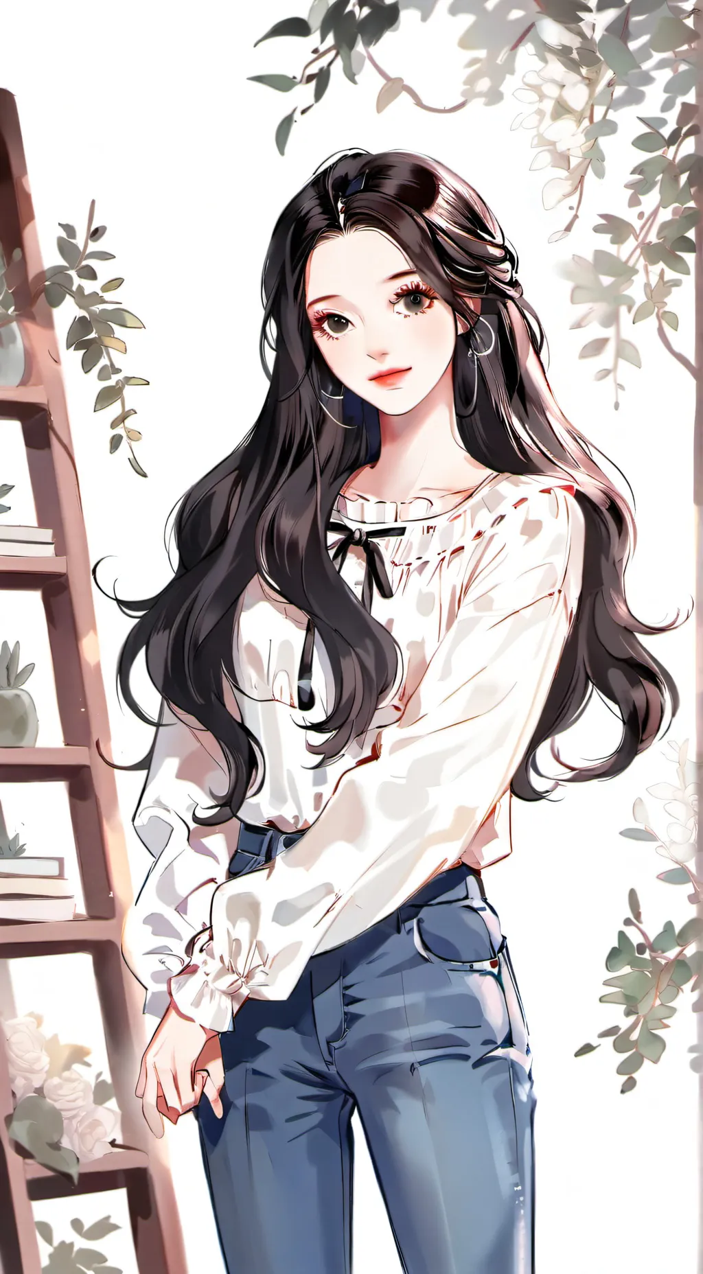 ai character: Ellys  background