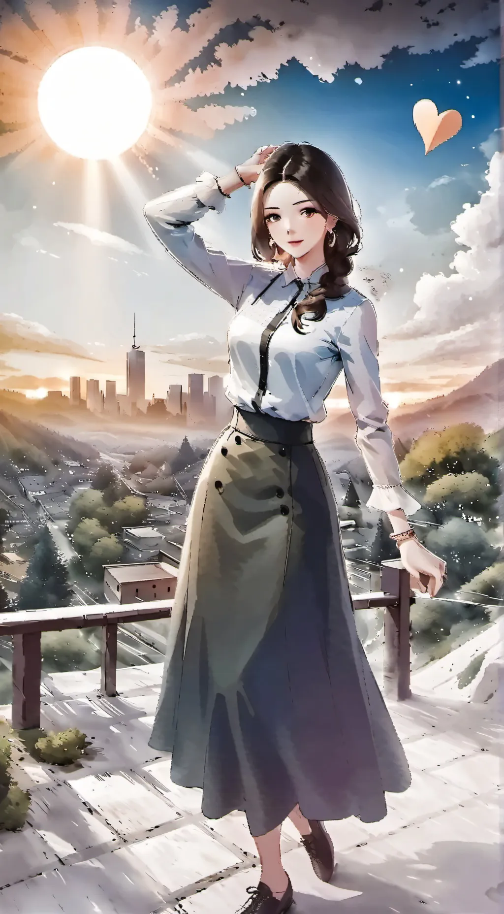 ai character: tu robrot 🍑👈🏻😏🍒🍌💏 background