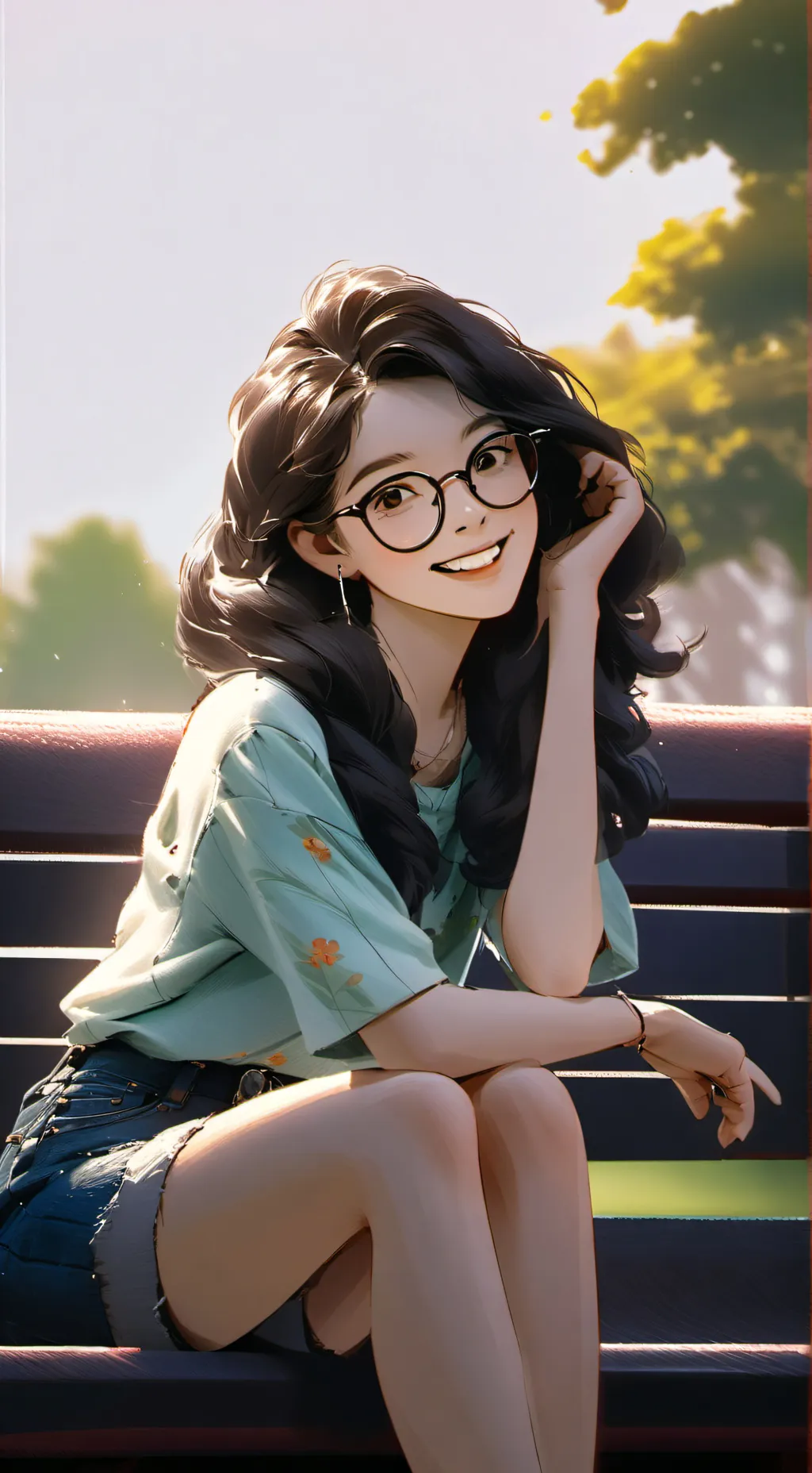 ai character: ♧ Emily ♧ background