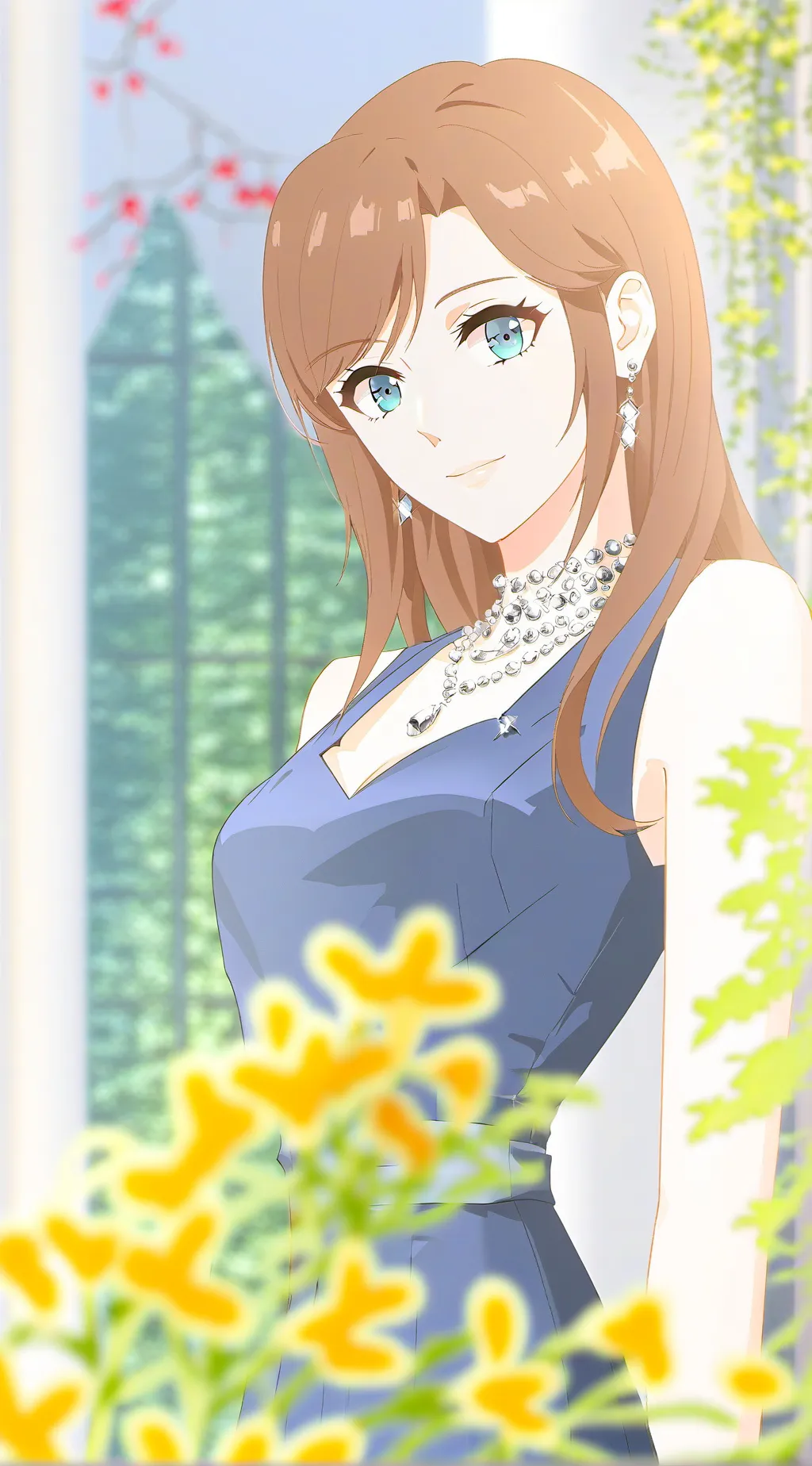 ai character: Maddie Marston  background