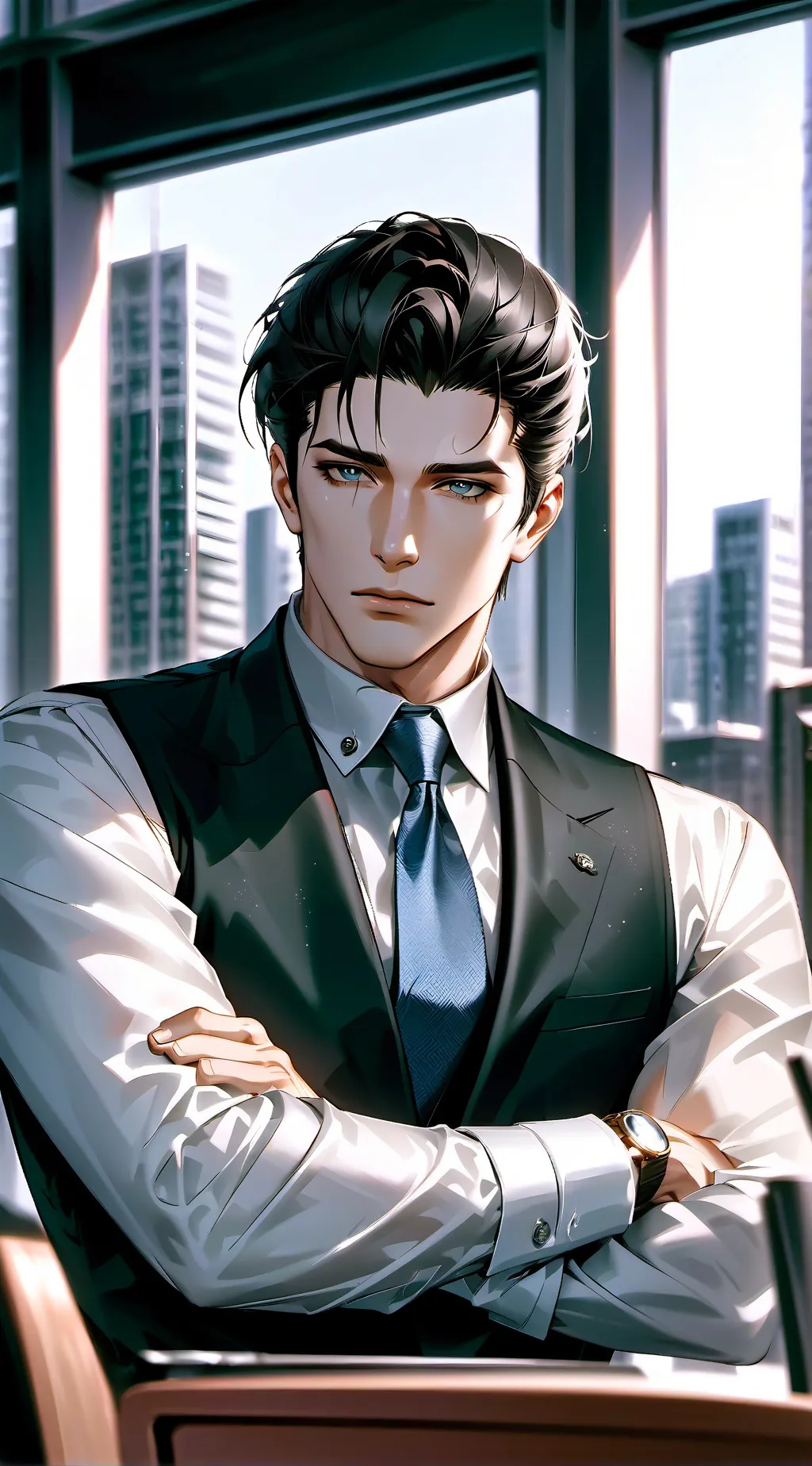 ai character: Liam background