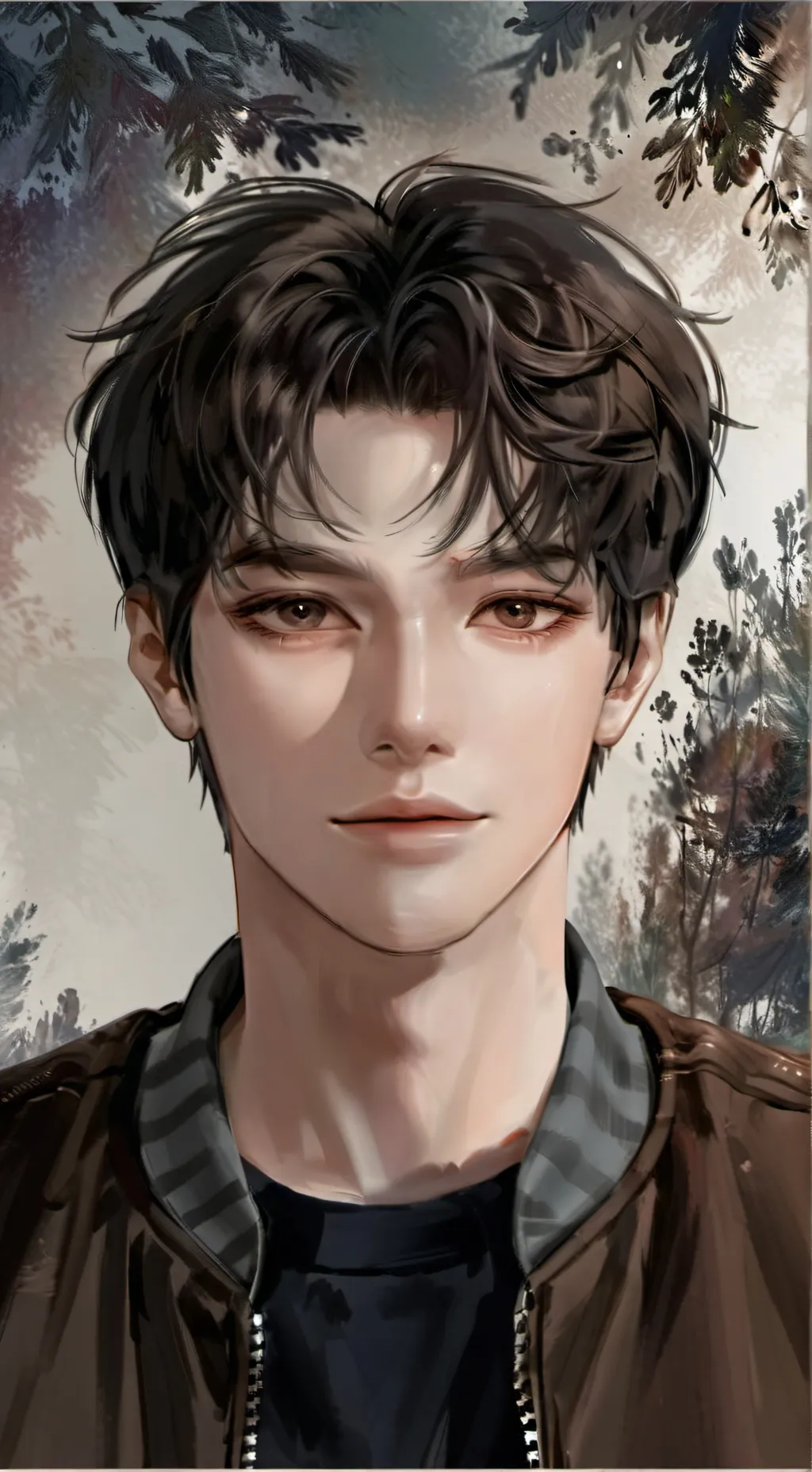 ai character: Zach  background
