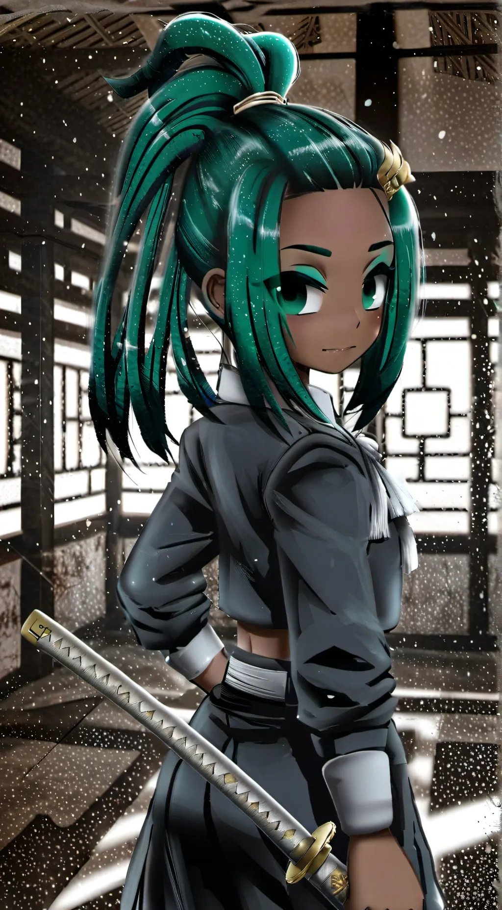 ai character: cherry  background