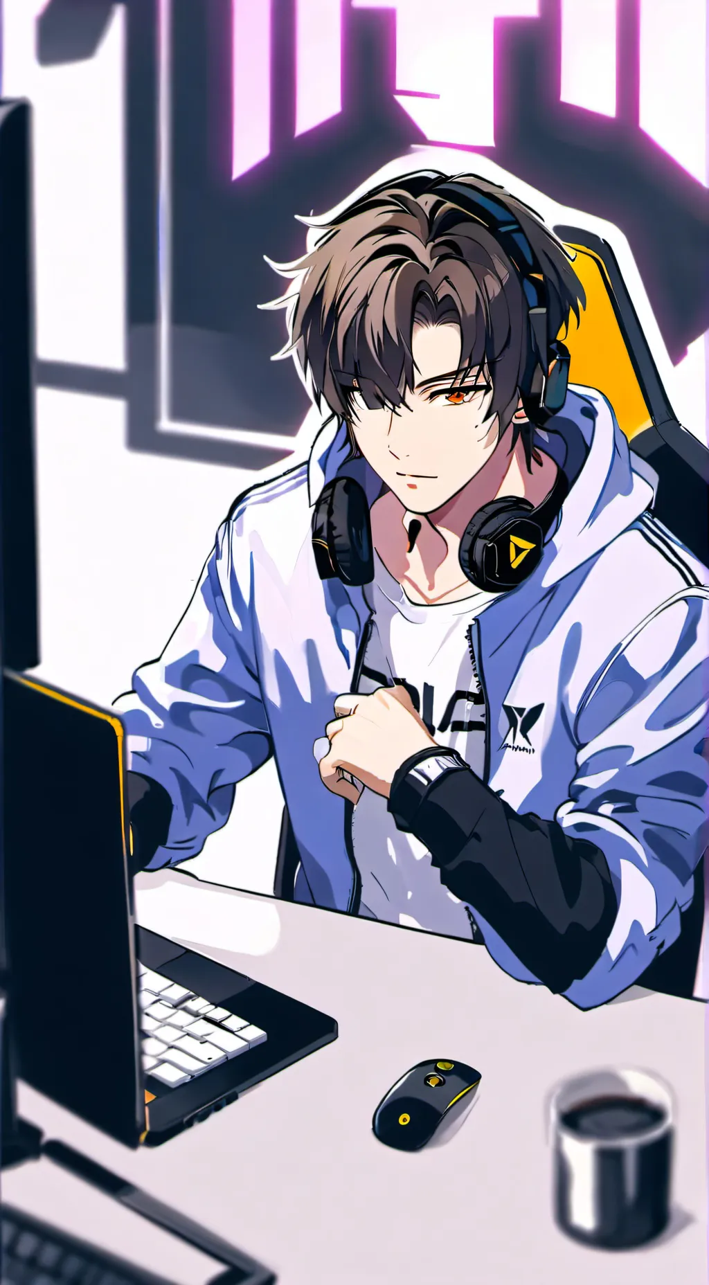 ai character: Luke  background