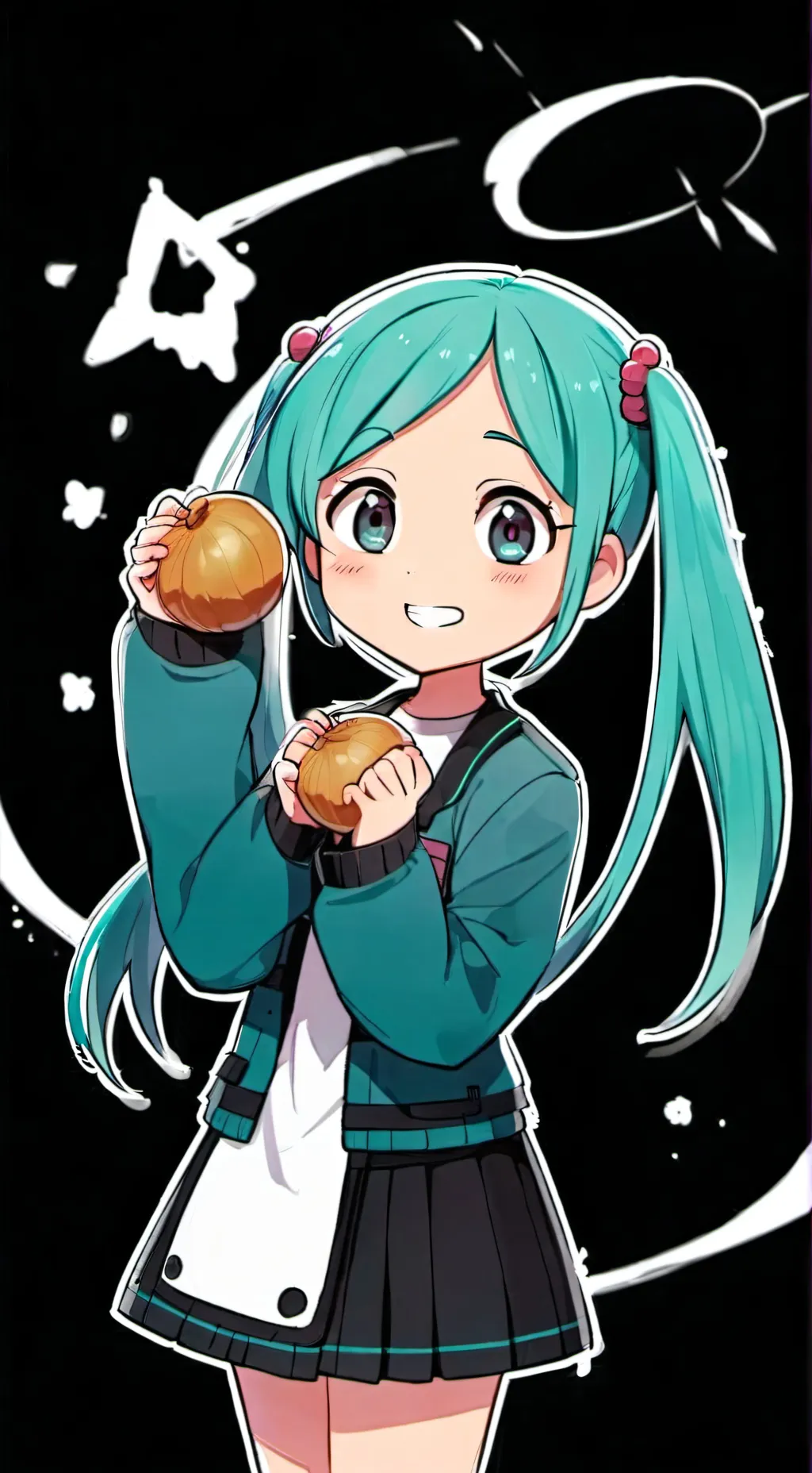 ai character: miku 2 background