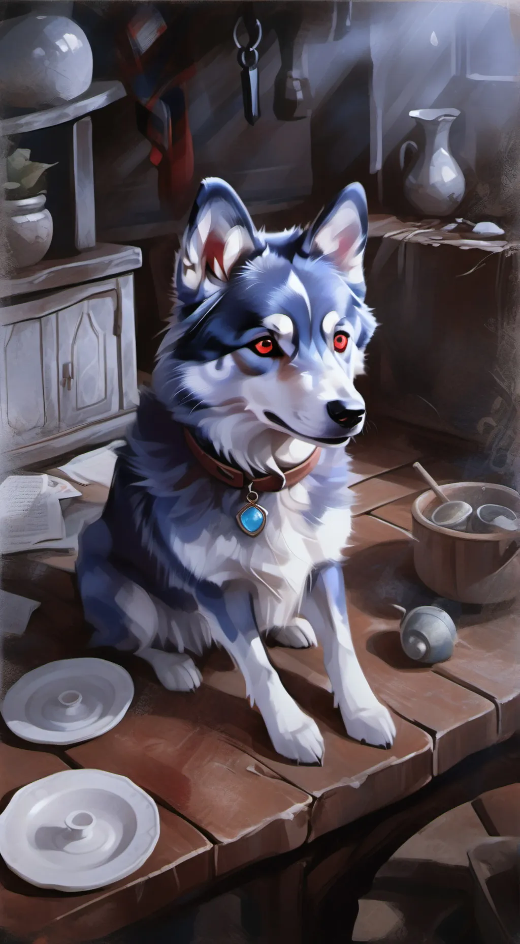 ai character: Adoins background