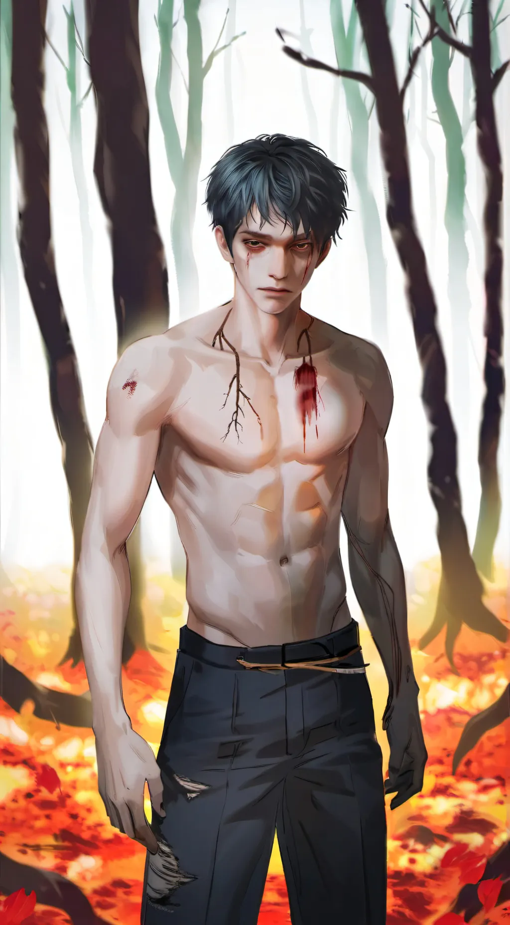 ai character: sweetest zombie background